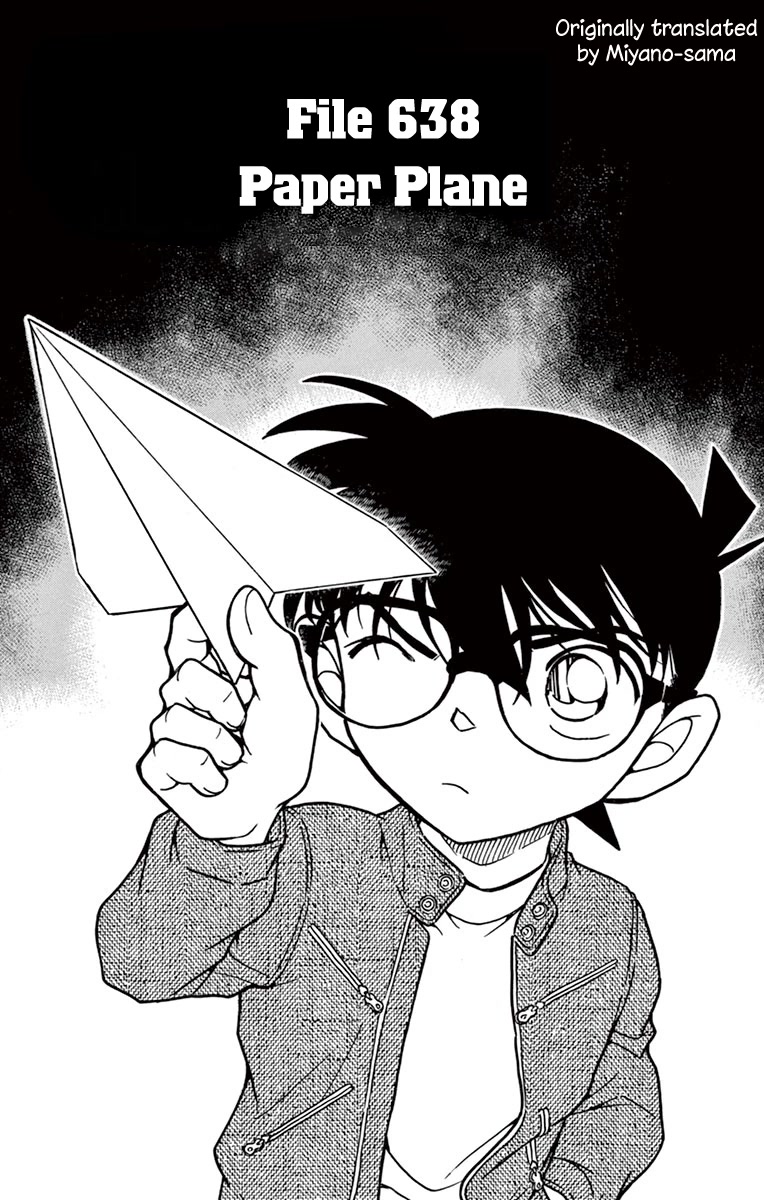 Detective Conan Chapter 638 page 2 - Chapter 638: Paper Plane