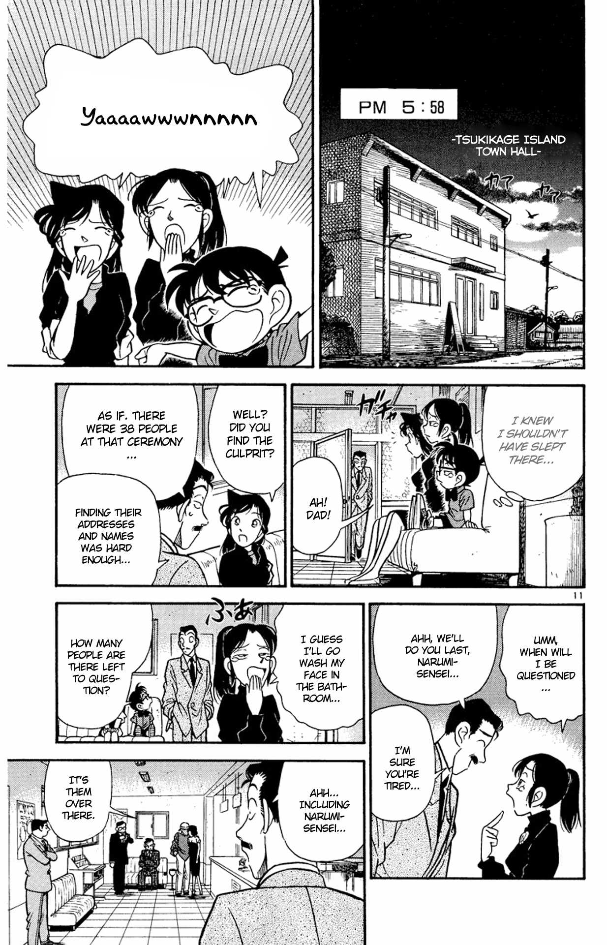 Detective Conan Chapter 64 page 12 - Chapter 64: The Musical Sheet Left Behind