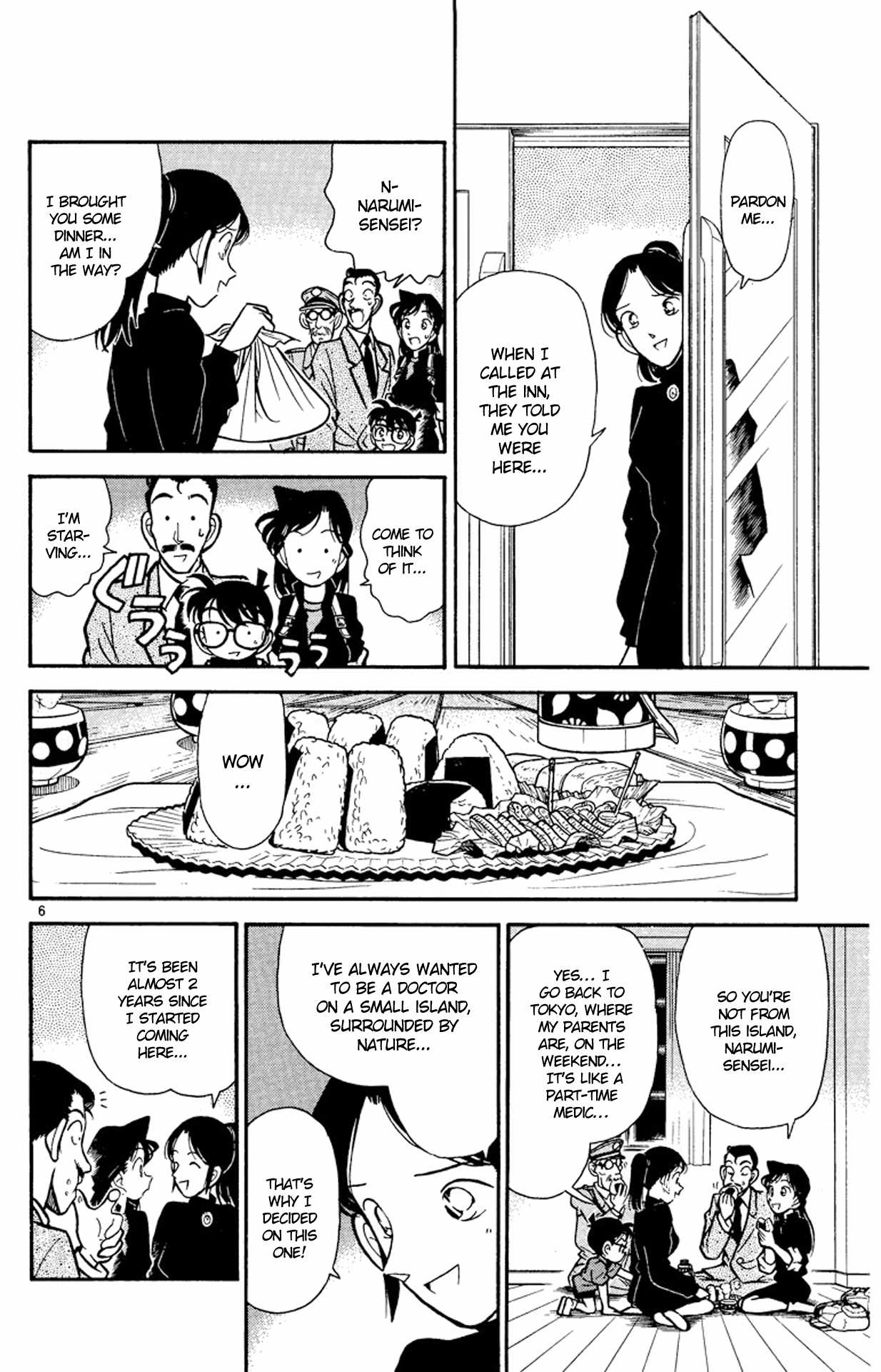 Detective Conan Chapter 64 page 7 - Chapter 64: The Musical Sheet Left Behind