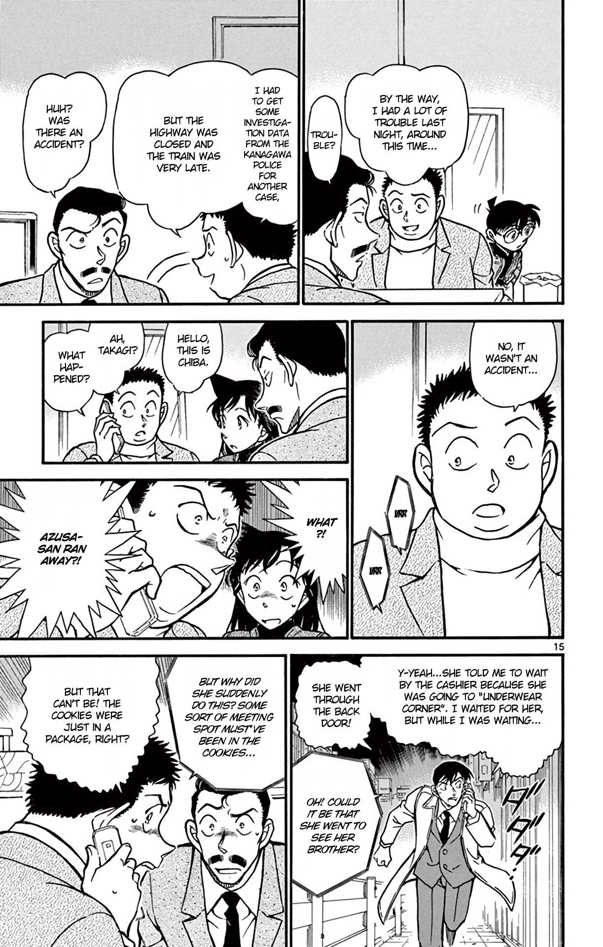 Detective Conan Chapter 641 page 16 - Chapter 641: Destruction