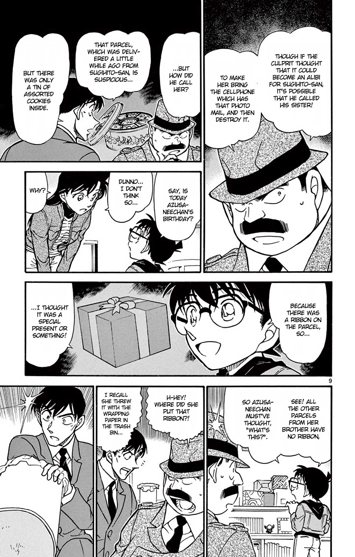 Detective Conan Chapter 642 page 10 - Chapter 642: False Friendship