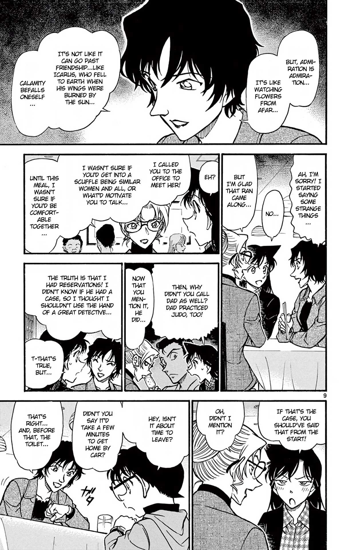 Detective Conan Chapter 643 page 10 - Chapter 643: Wings of Icarus