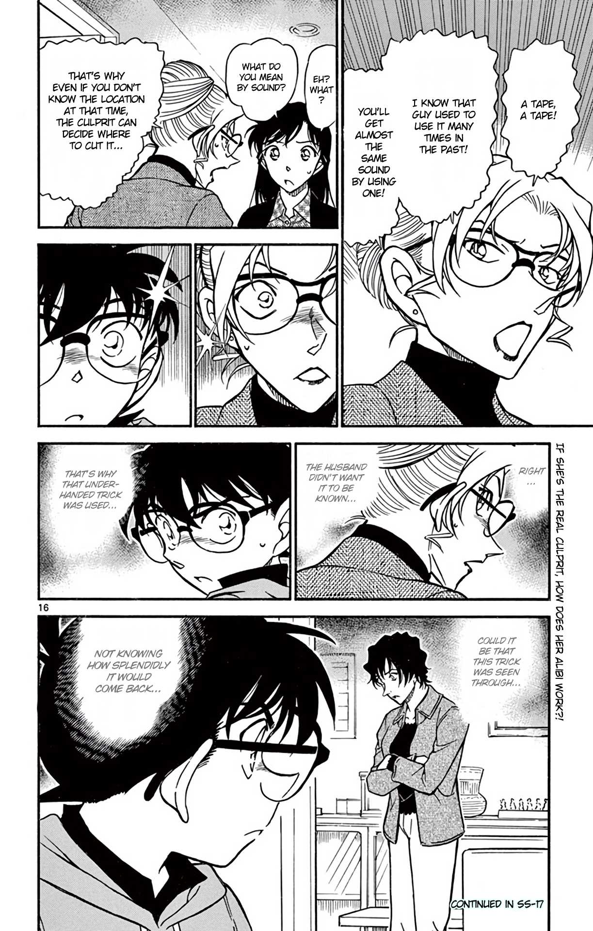 Detective Conan Chapter 644 page 17 - Chapter 644: Reversal Technique