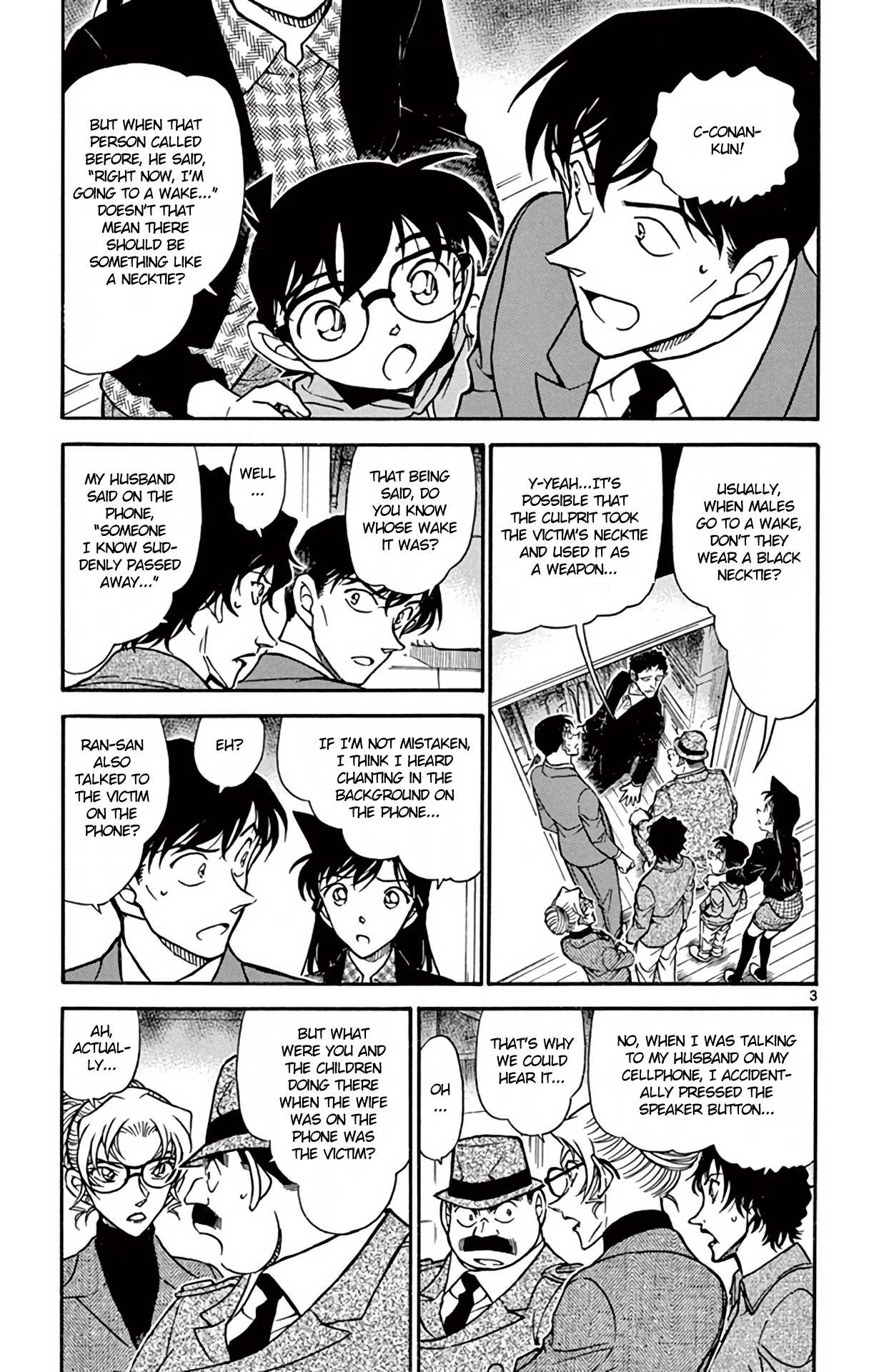 Detective Conan Chapter 644 page 4 - Chapter 644: Reversal Technique