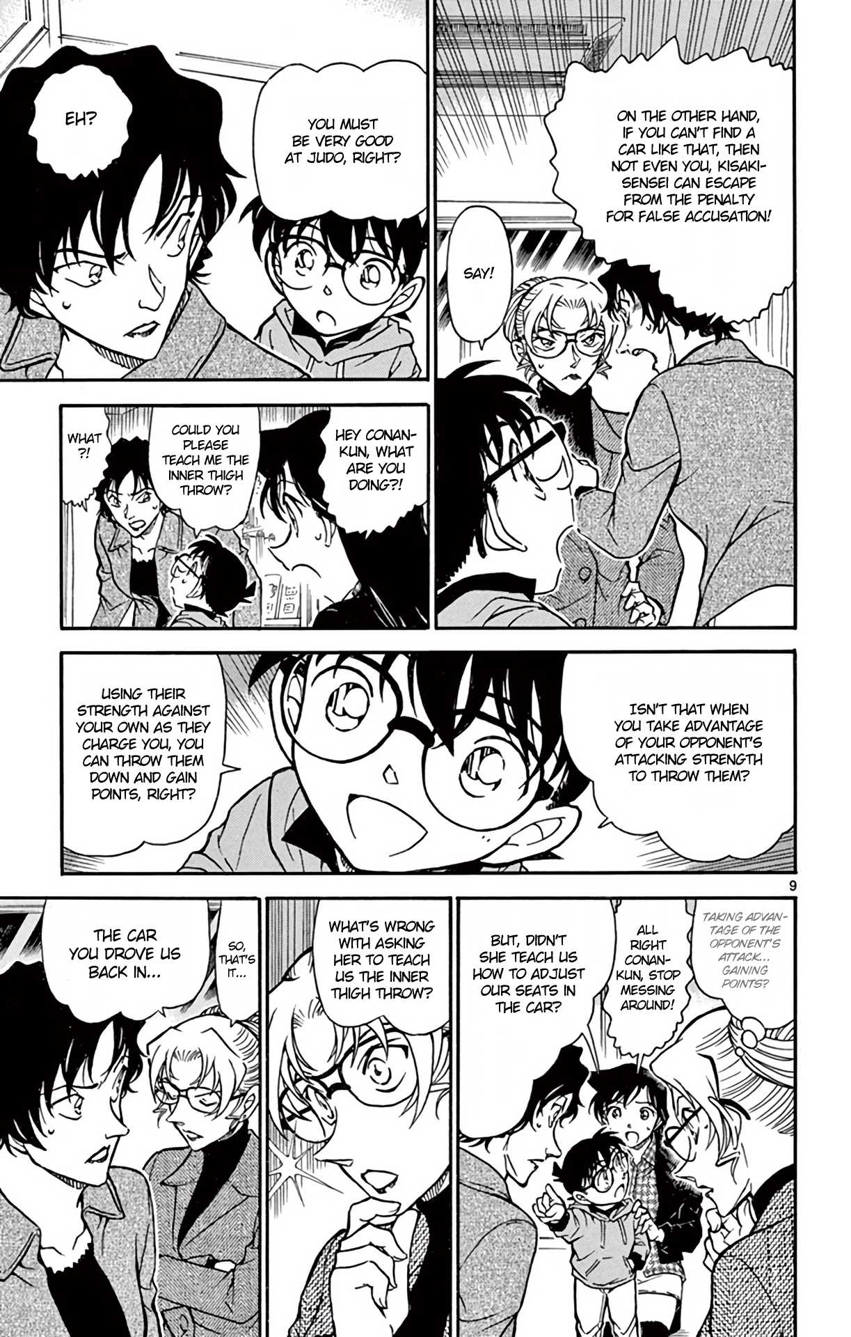 Detective Conan Chapter 645 page 10 - Chapter 645: Accidental Hit