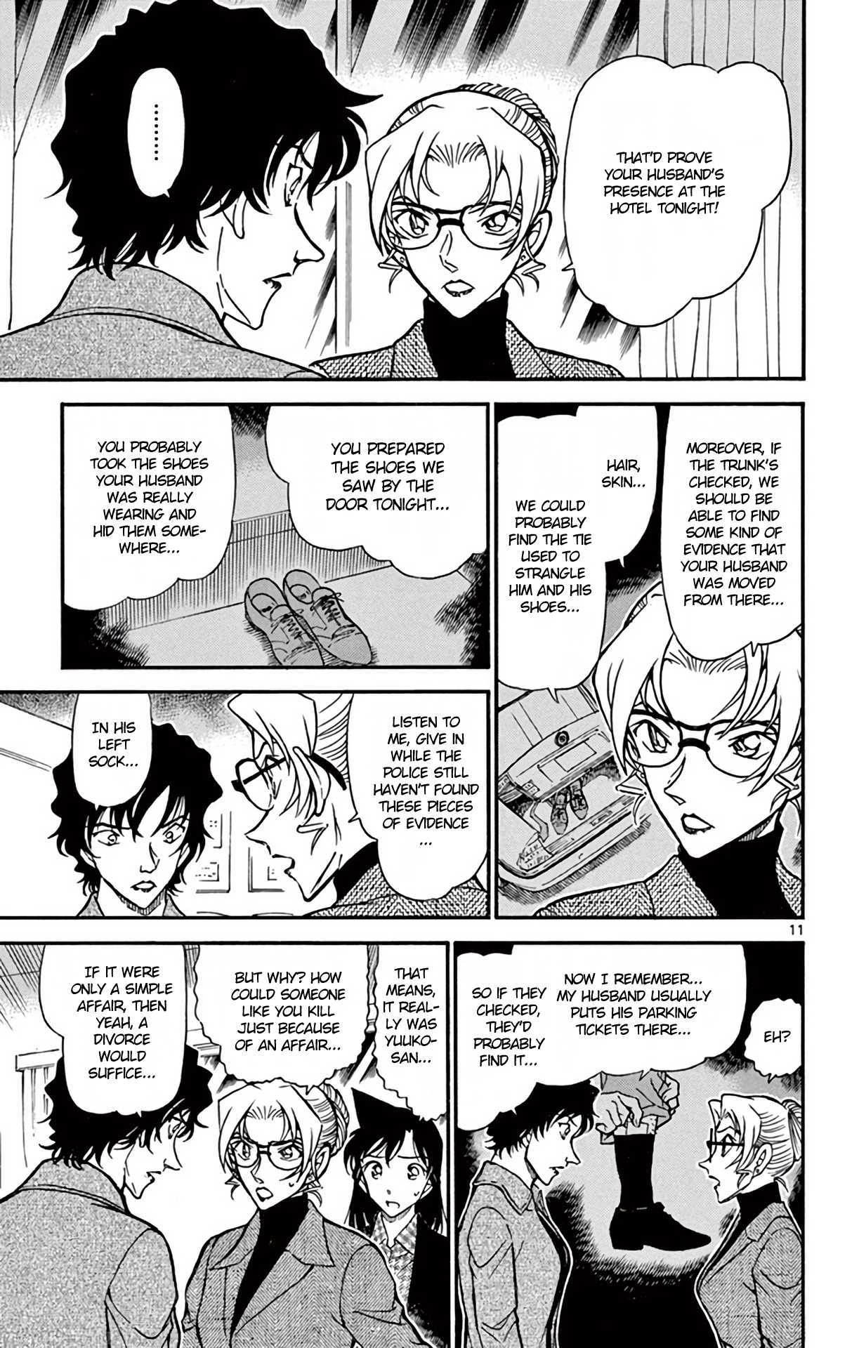 Detective Conan Chapter 645 page 12 - Chapter 645: Accidental Hit