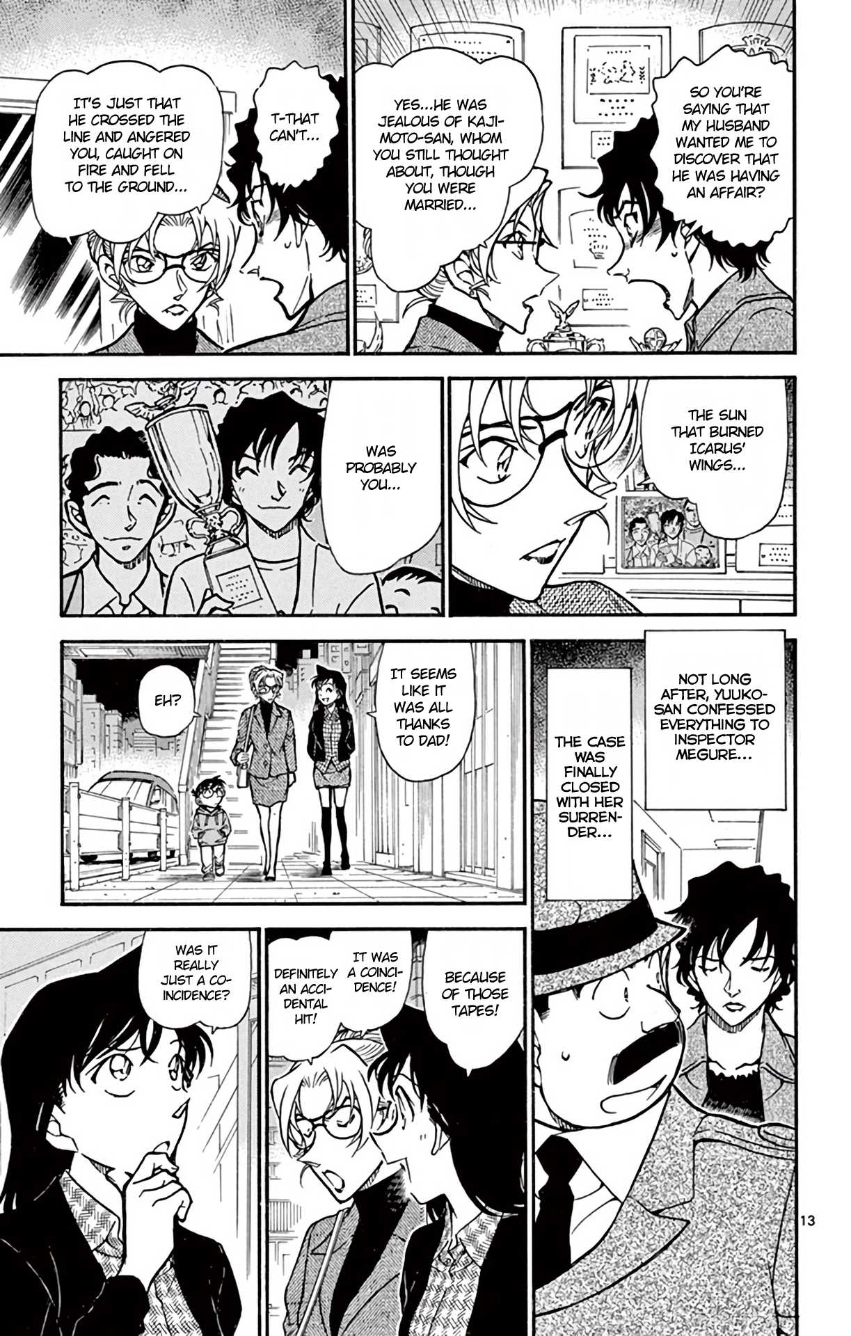 Detective Conan Chapter 645 page 14 - Chapter 645: Accidental Hit