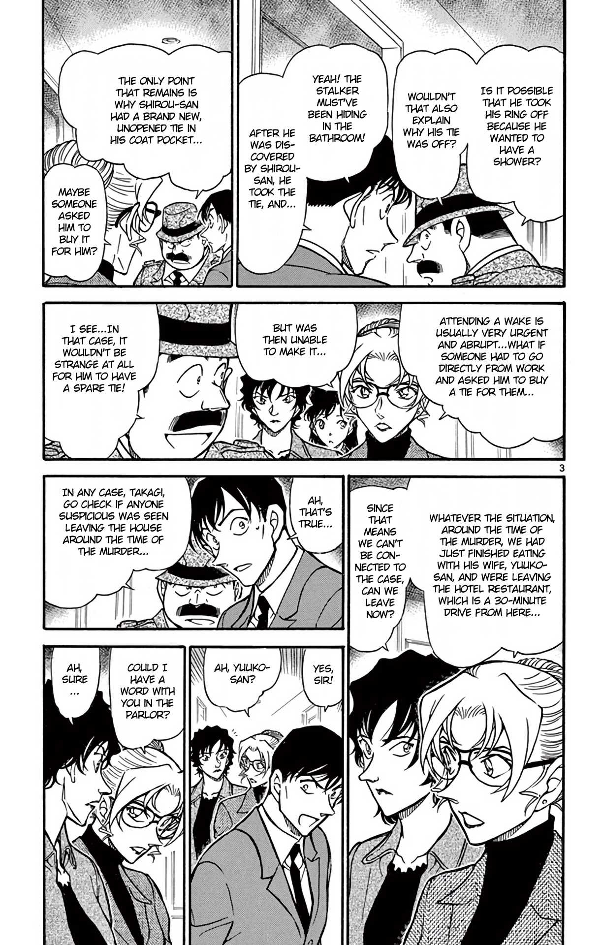 Detective Conan Chapter 645 page 4 - Chapter 645: Accidental Hit