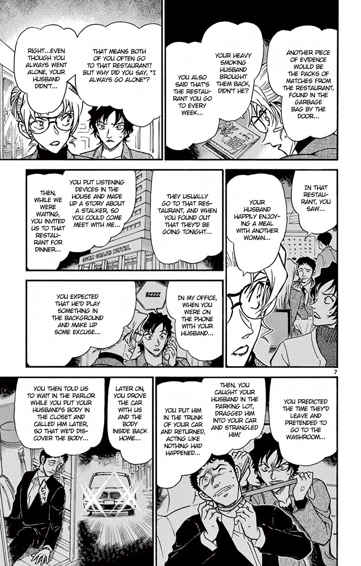 Detective Conan Chapter 645 page 8 - Chapter 645: Accidental Hit