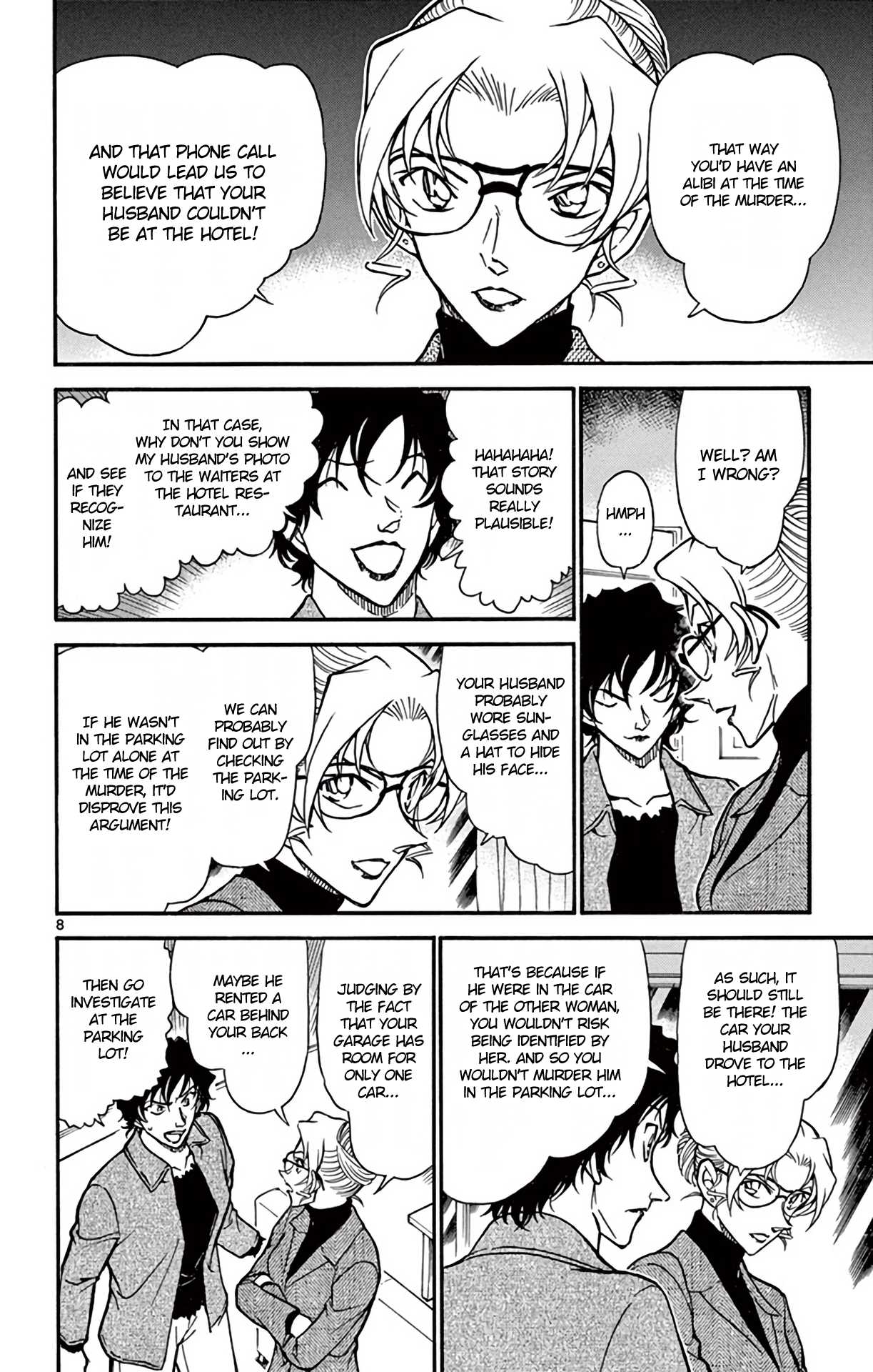Detective Conan Chapter 645 page 9 - Chapter 645: Accidental Hit