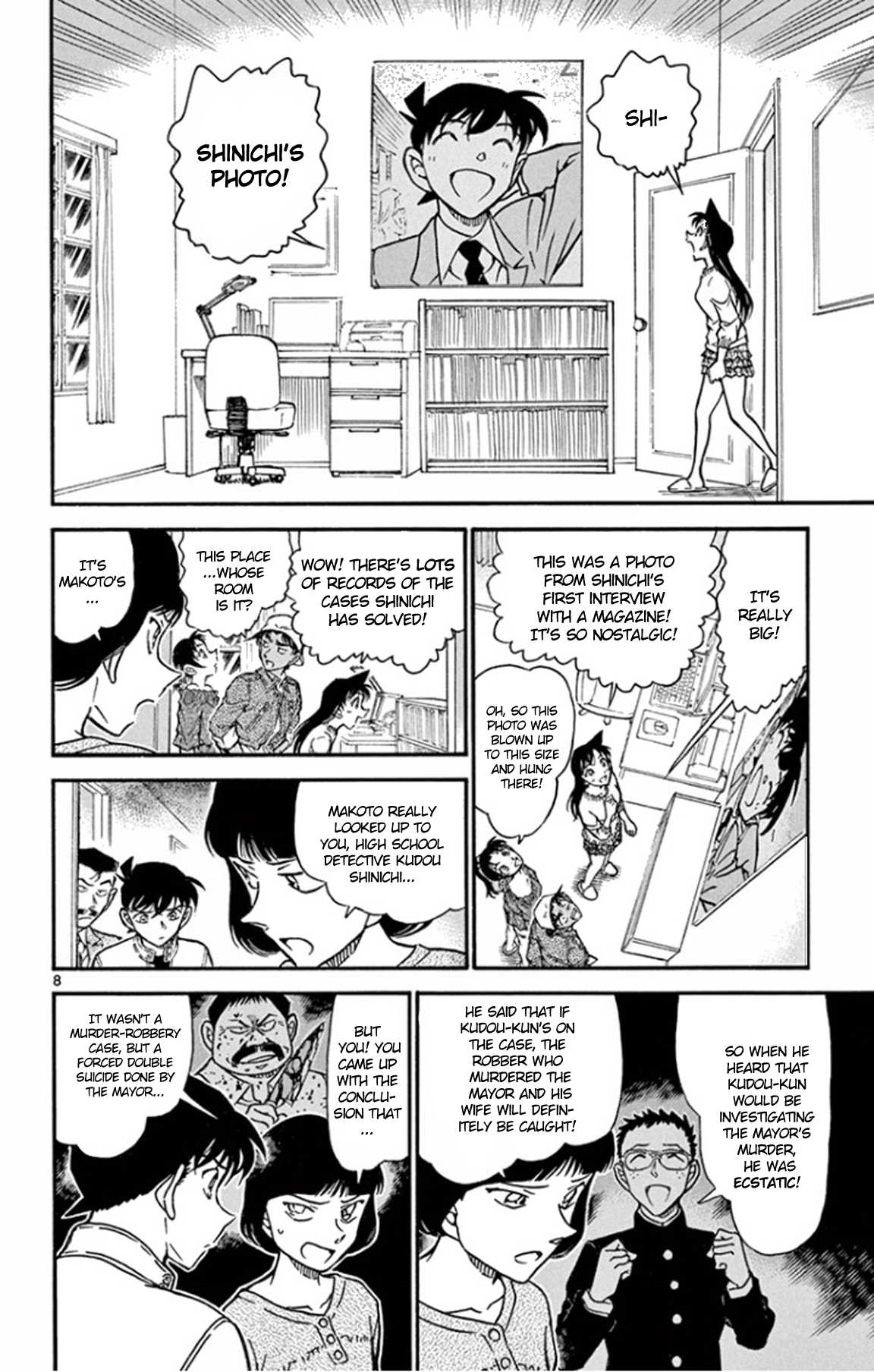 Detective Conan Chapter 648 page 9 - Chapter 648: Kudou Shinichi's Homicide