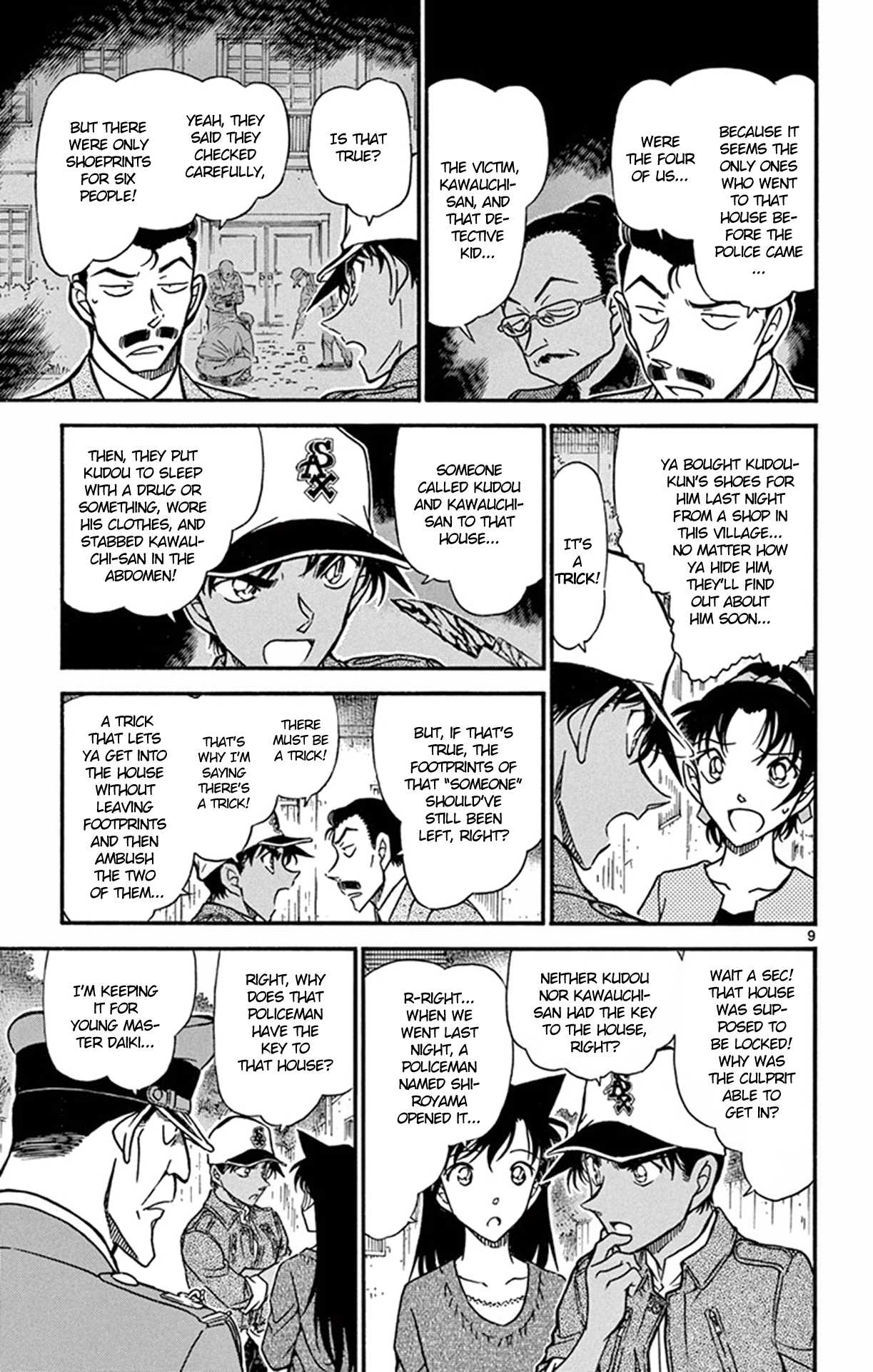 Detective Conan Chapter 649 page 10 - Chapter 649: Shiragami-Sama