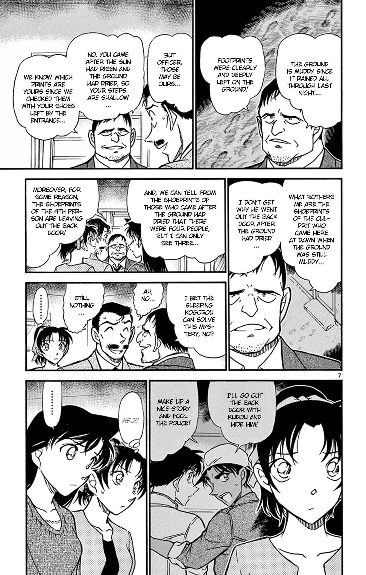 Detective Conan Chapter 649 page 8 - Chapter 649: Shiragami-Sama
