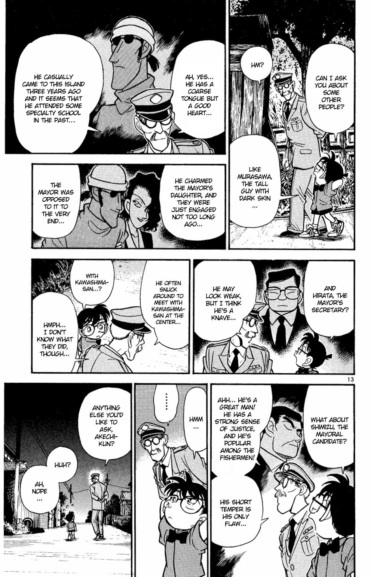 Detective Conan Chapter 65 page 14 - Chapter 65: The Hellfire Secret