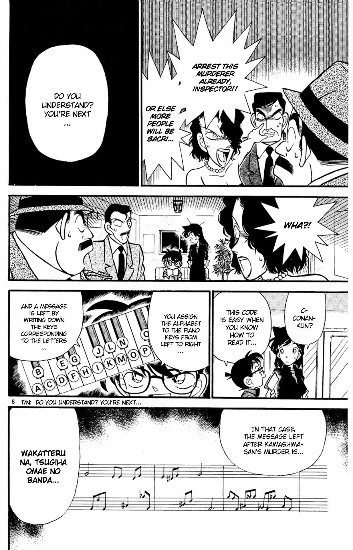Detective Conan Chapter 65 page 9 - Chapter 65: The Hellfire Secret