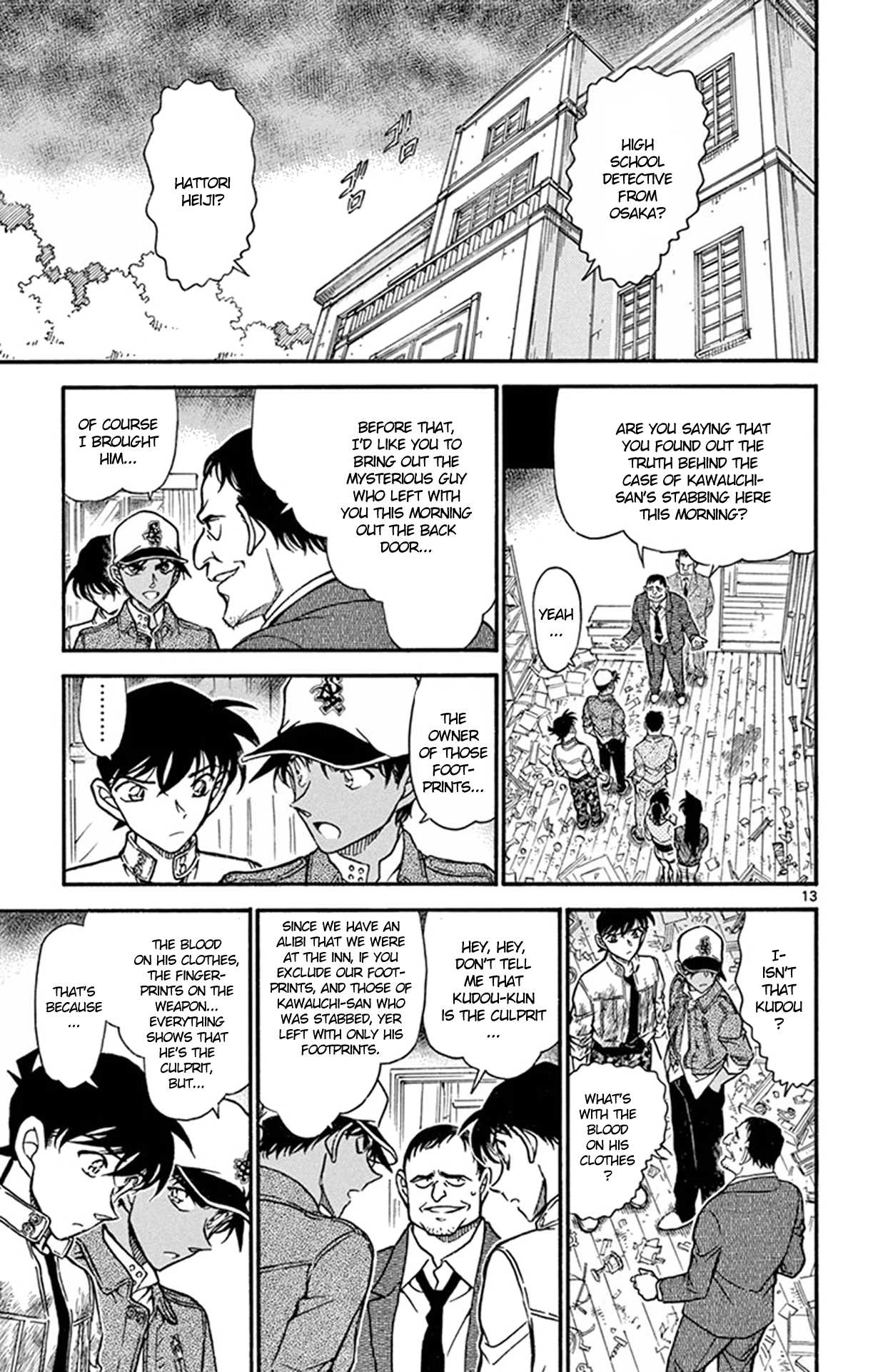 Detective Conan Chapter 650 page 14 - Chapter 650: Endless Tears