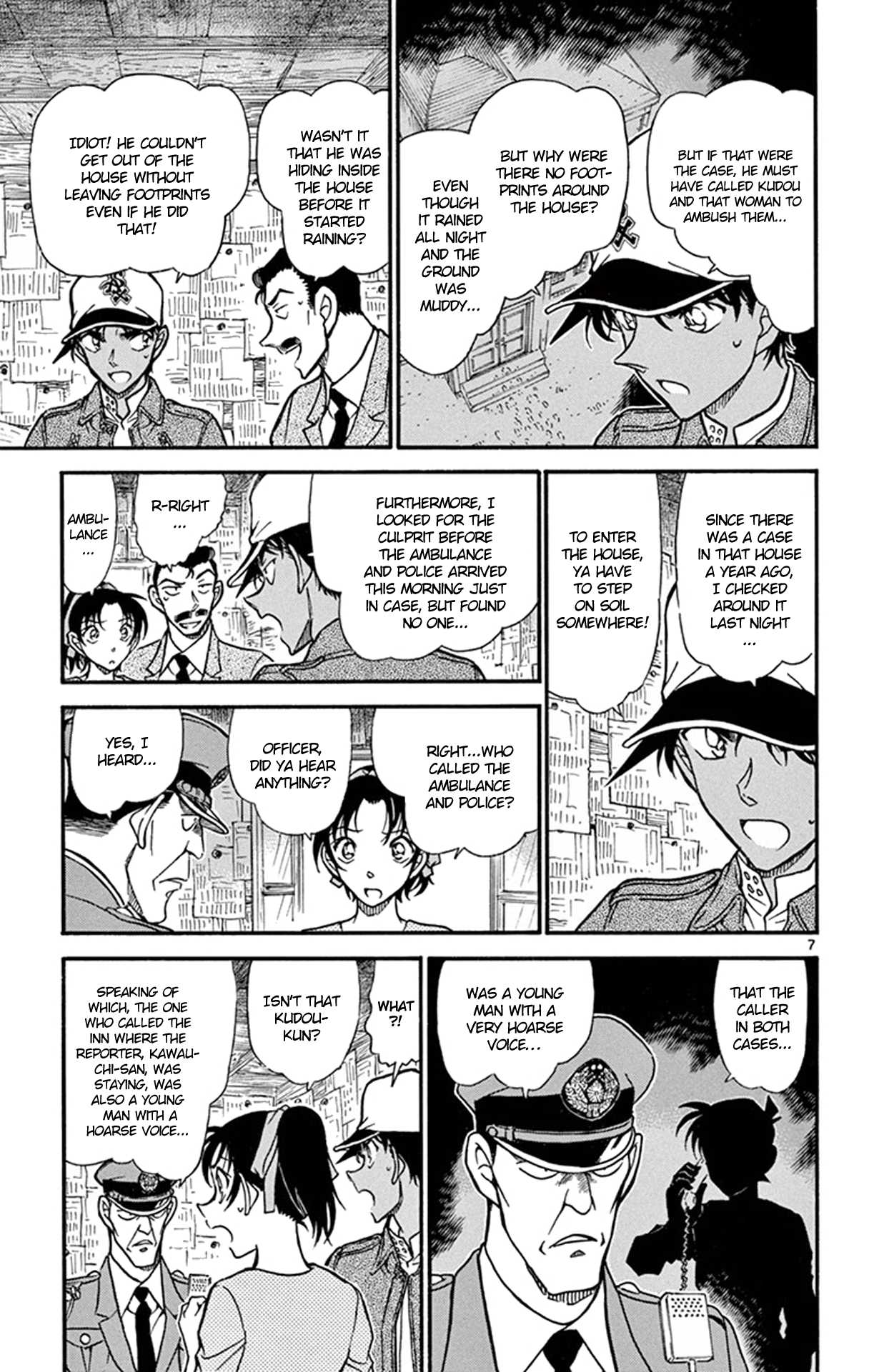 Detective Conan Chapter 650 page 8 - Chapter 650: Endless Tears
