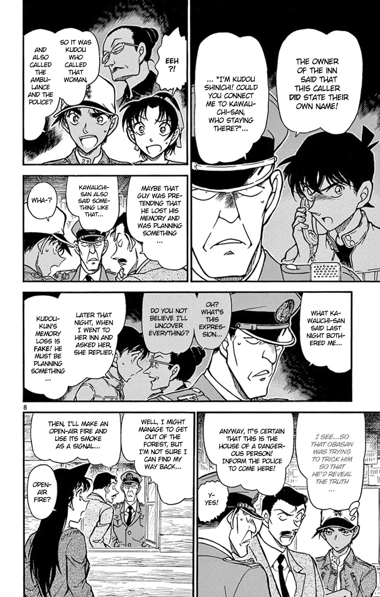 Detective Conan Chapter 650 page 9 - Chapter 650: Endless Tears