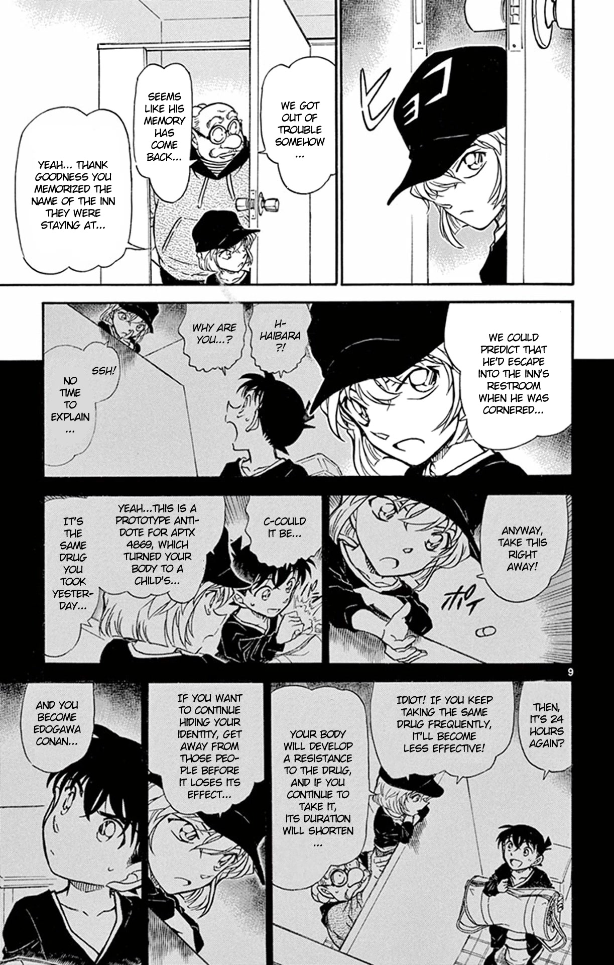 Detective Conan Chapter 652 page 10 - Chapter 652: What She Really Wanted to Ask