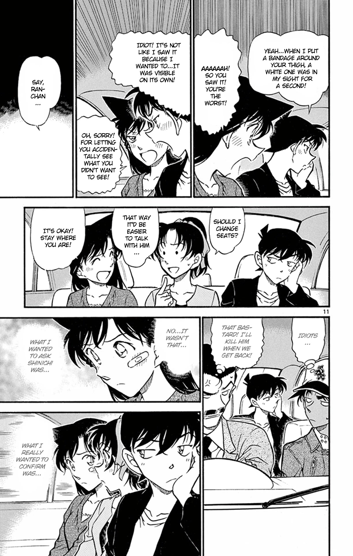 Detective Conan Chapter 652 page 12 - Chapter 652: What She Really Wanted to Ask