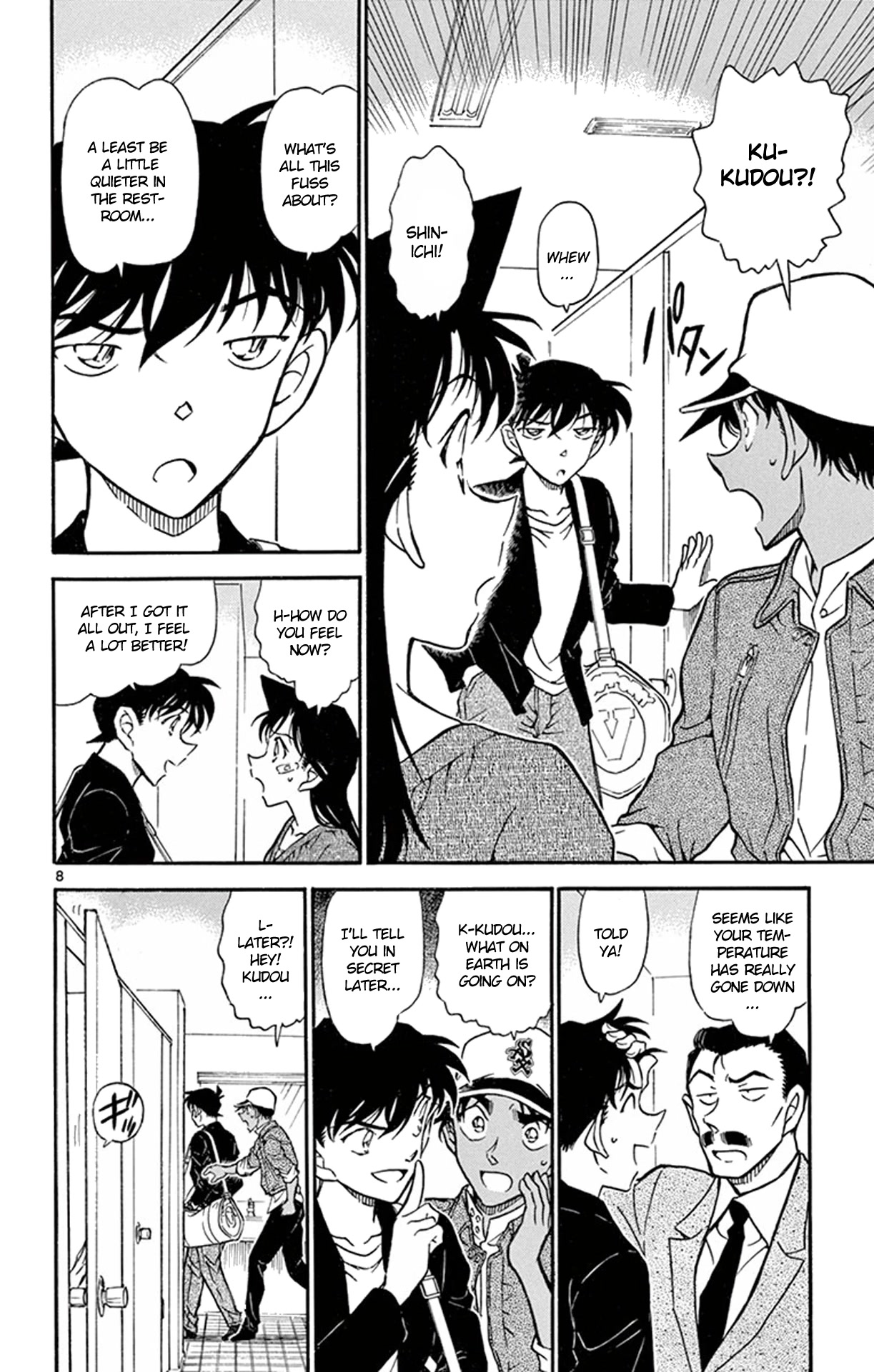 Detective Conan Chapter 652 page 9 - Chapter 652: What She Really Wanted to Ask