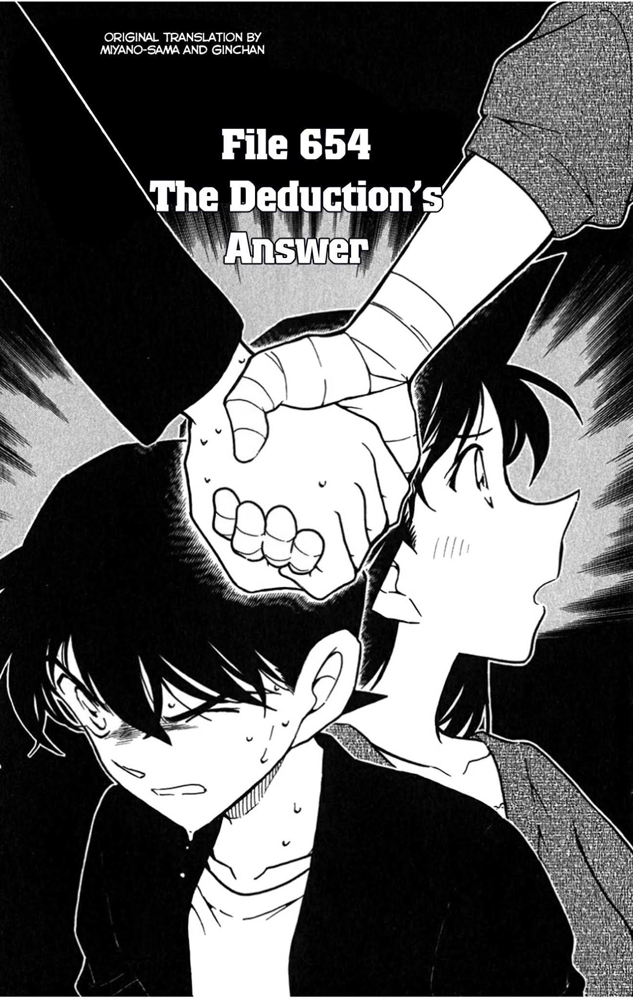 Detective Conan Chapter 654 page 2 - Chapter 654: The Deduction's Answer