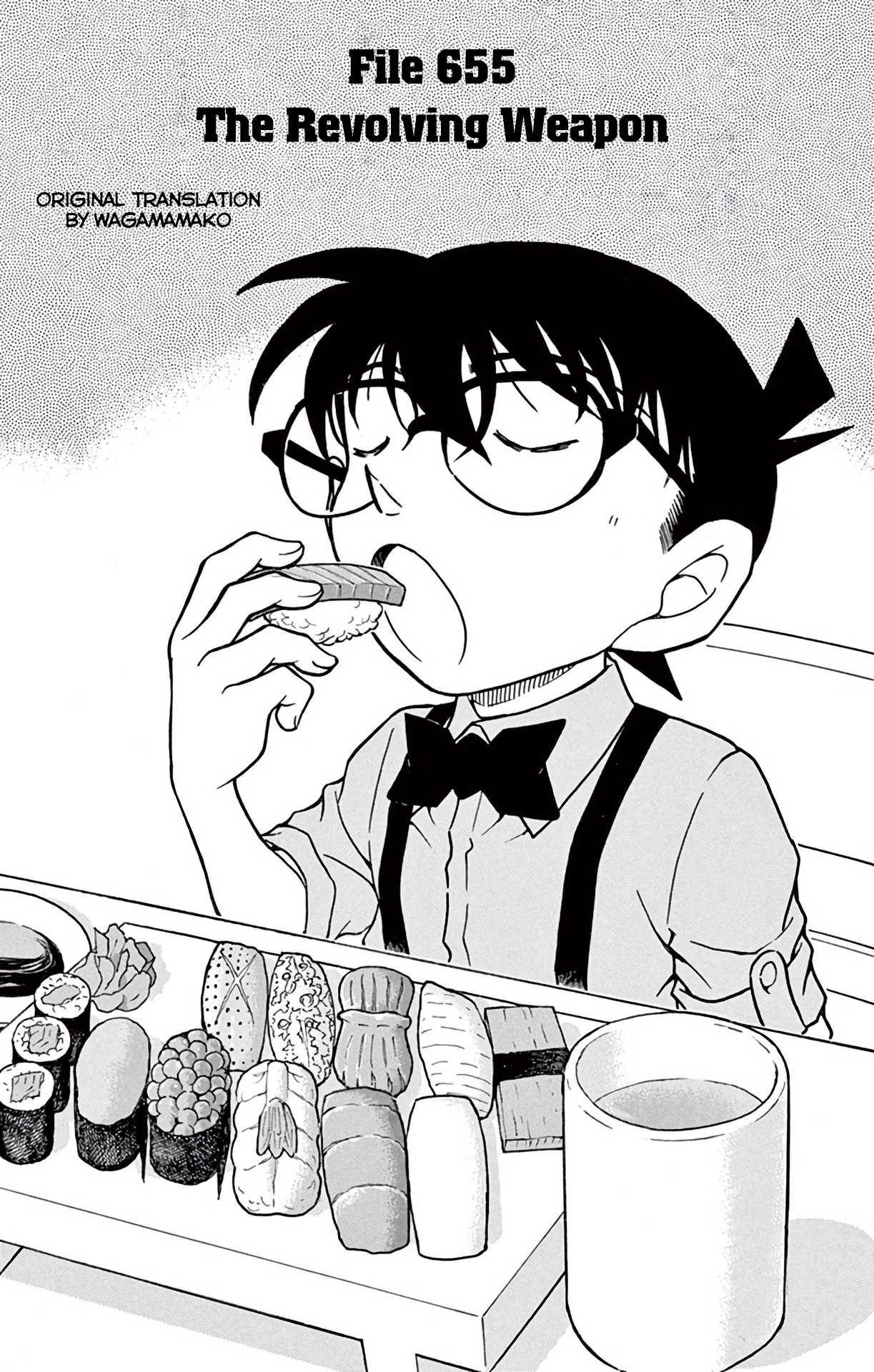Detective Conan Chapter 655 page 2 - Chapter 655: The Revolving Weapon