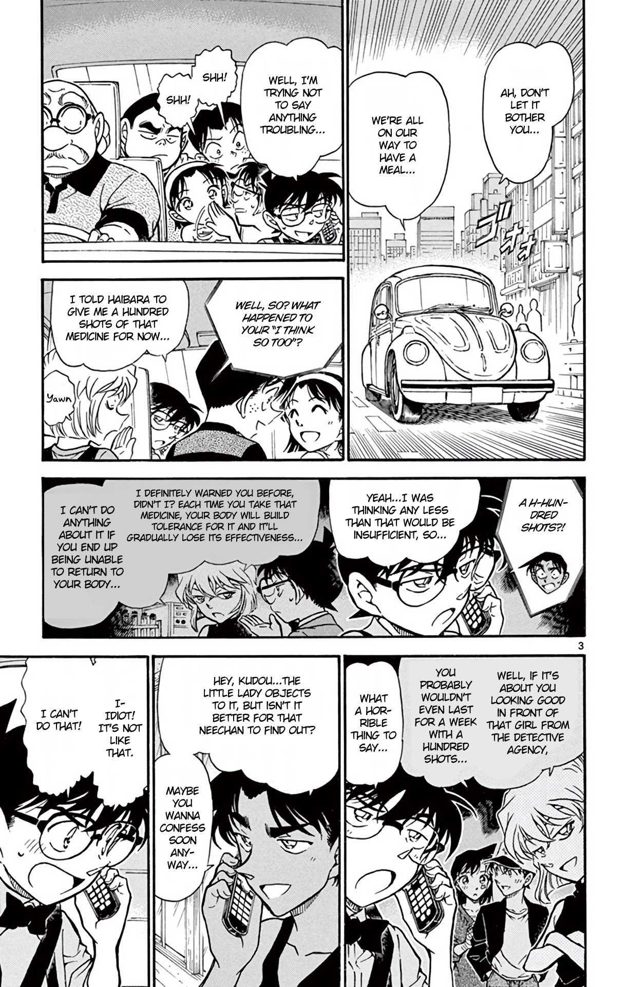 Detective Conan Chapter 655 page 4 - Chapter 655: The Revolving Weapon