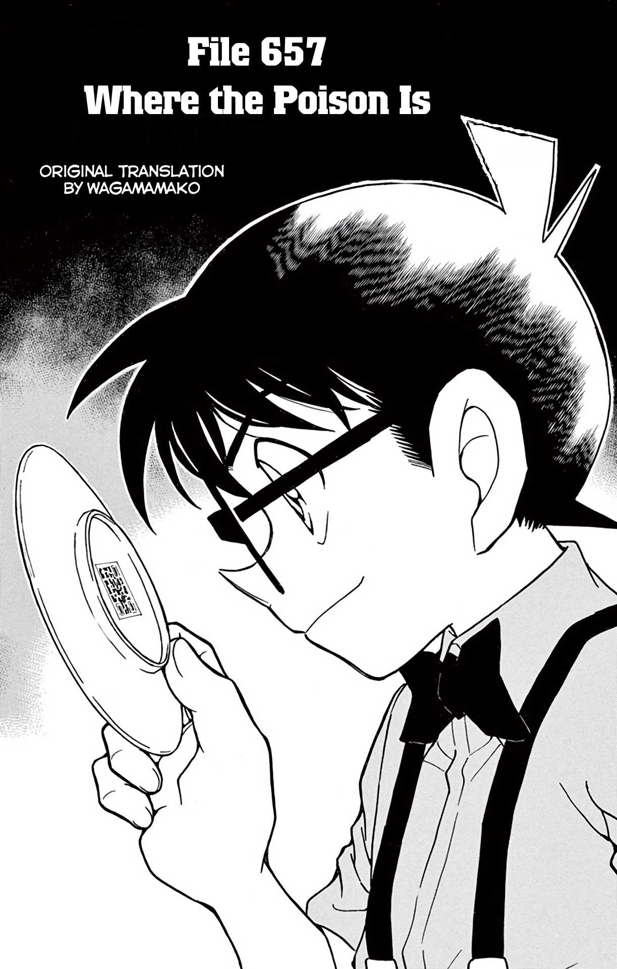 Detective Conan Chapter 657 page 2 - Chapter 657: Where the Poison is