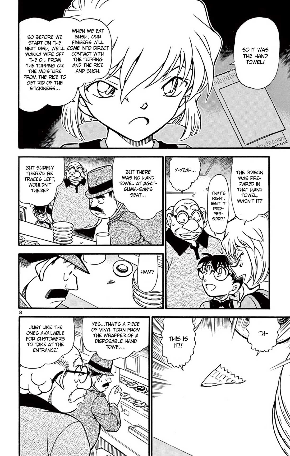 Detective Conan Chapter 657 page 9 - Chapter 657: Where the Poison is