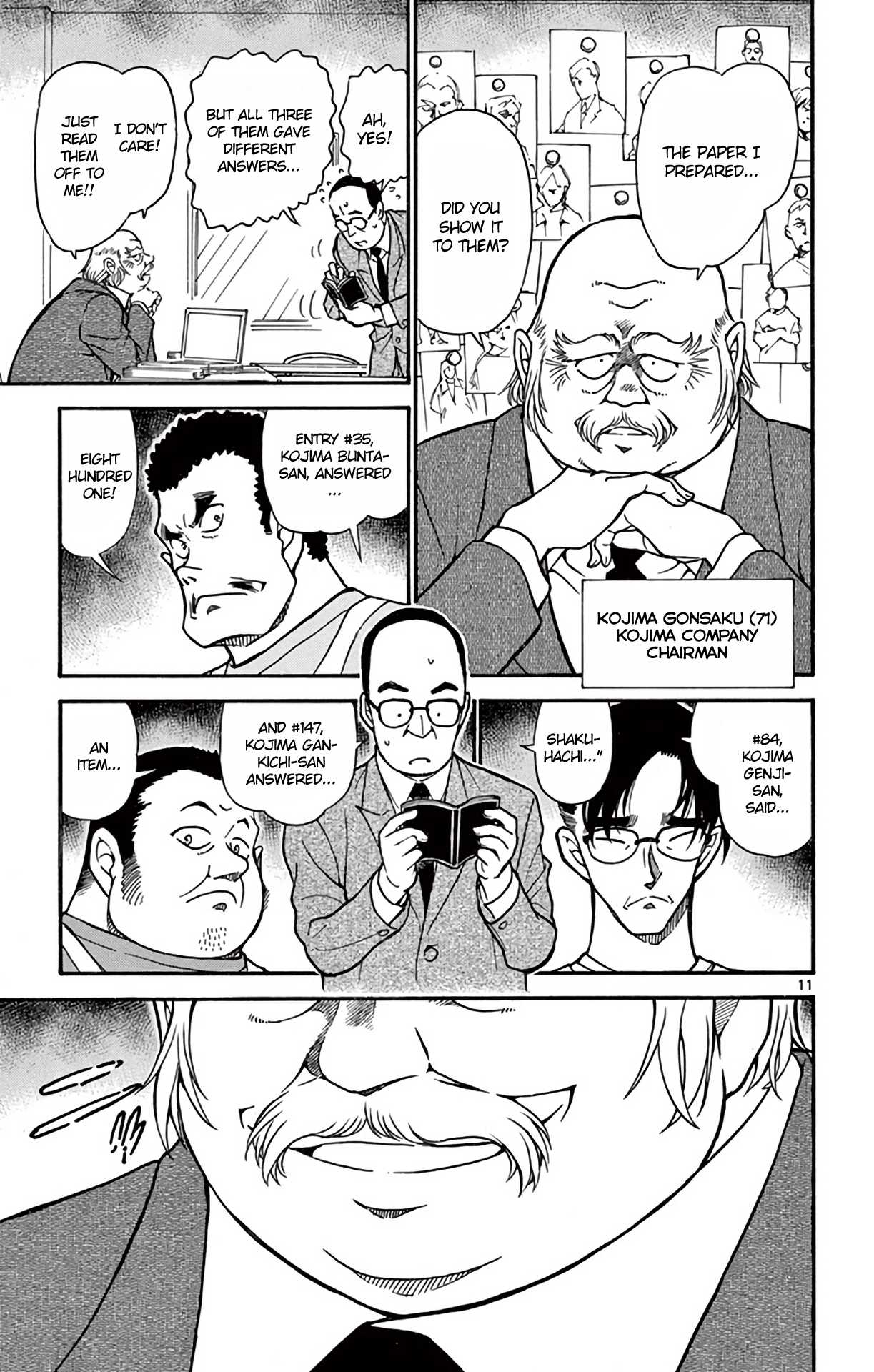 Detective Conan Chapter 658 page 12 - Chapter 658: Boar, Deer, Butterfly