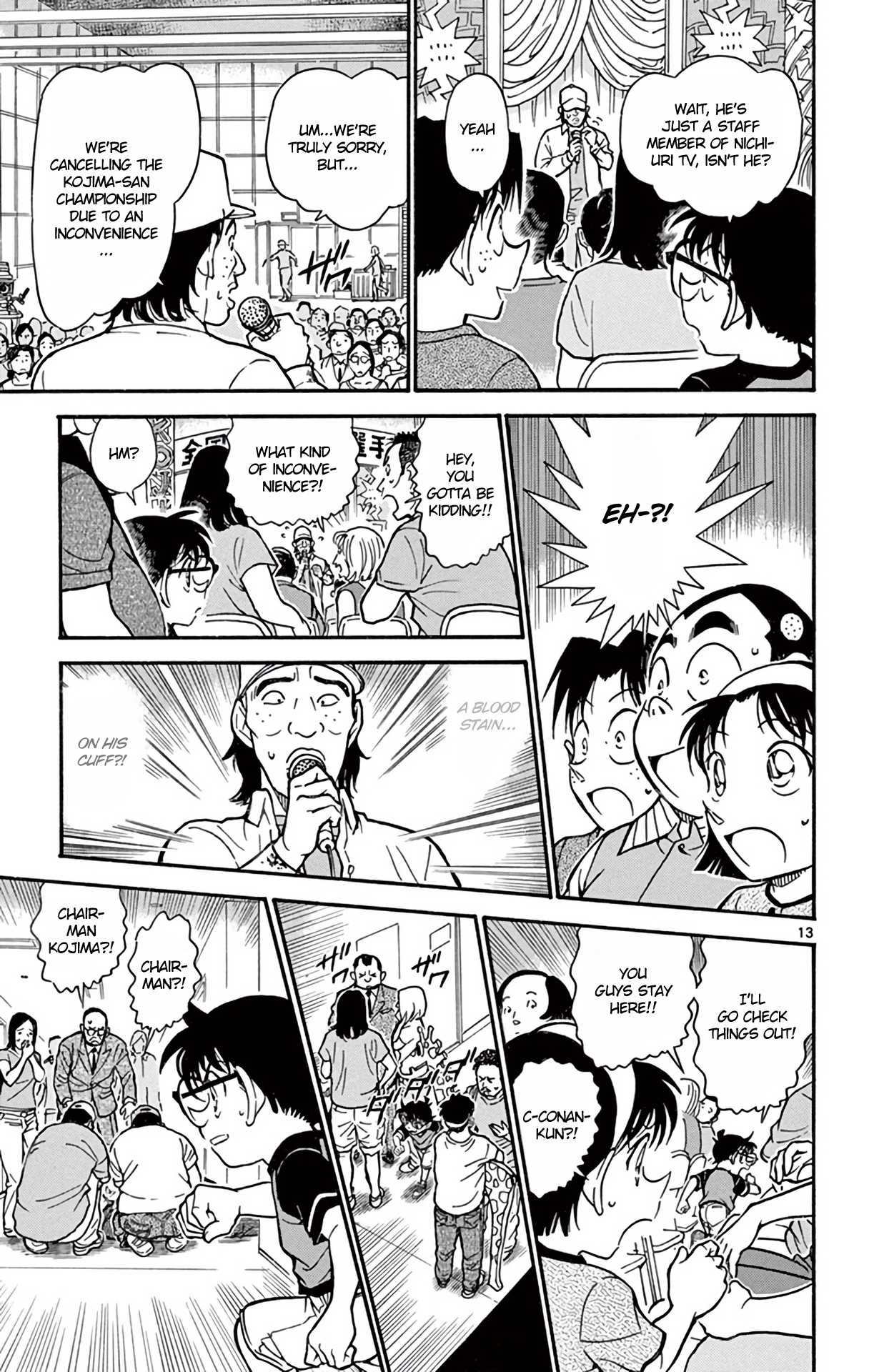 Detective Conan Chapter 658 page 14 - Chapter 658: Boar, Deer, Butterfly