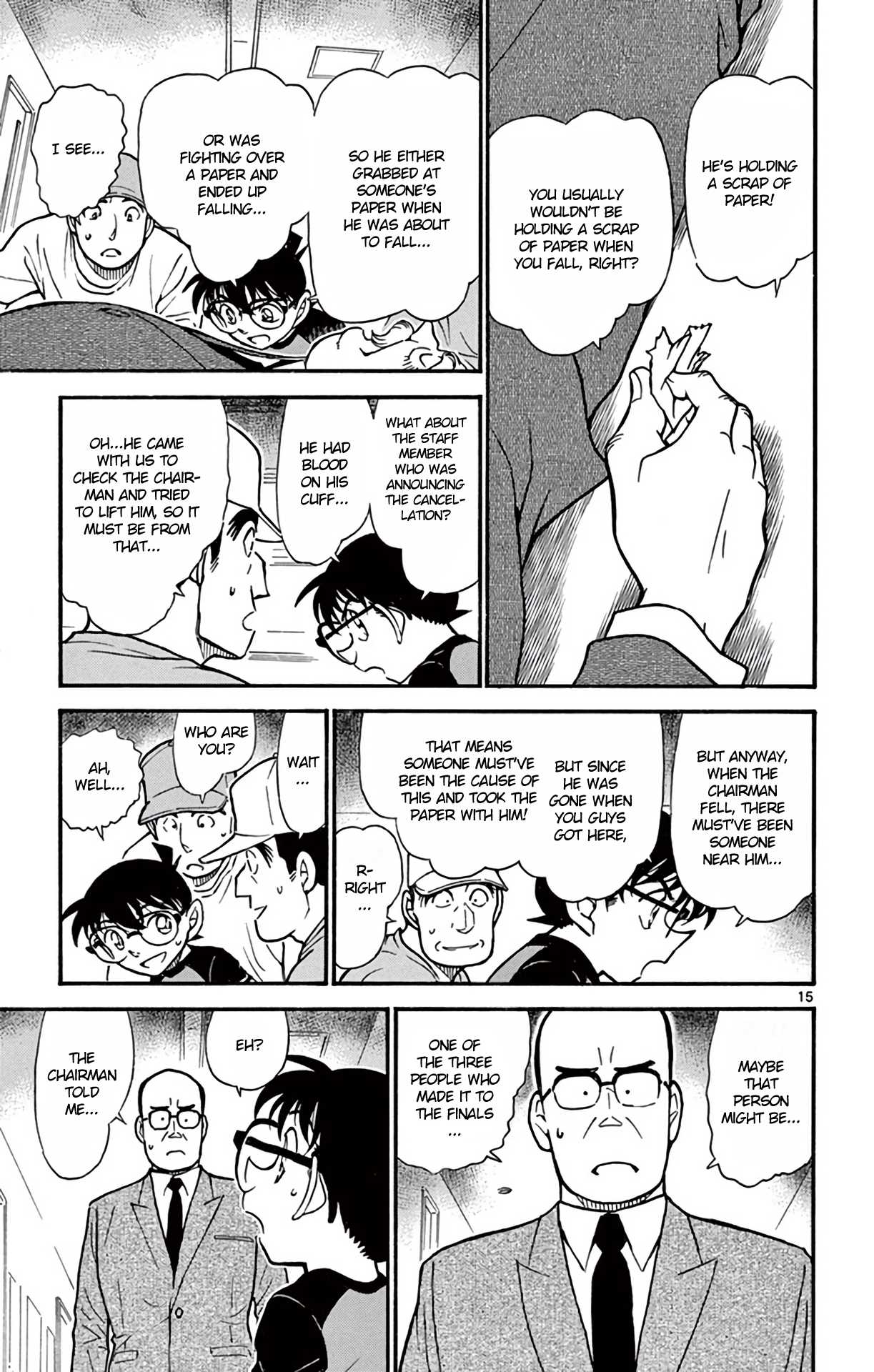 Detective Conan Chapter 658 page 16 - Chapter 658: Boar, Deer, Butterfly
