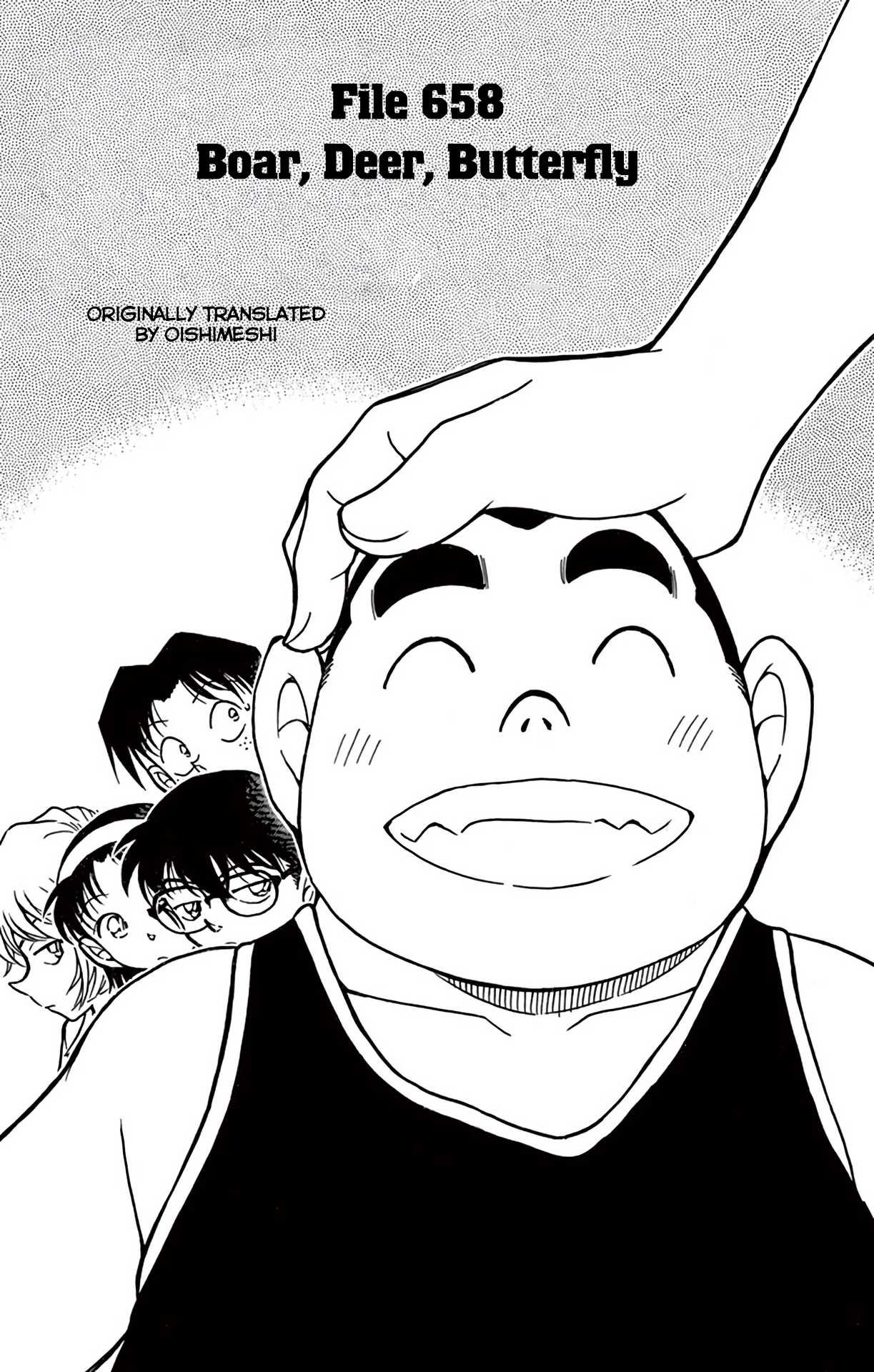 Detective Conan Chapter 658 page 2 - Chapter 658: Boar, Deer, Butterfly