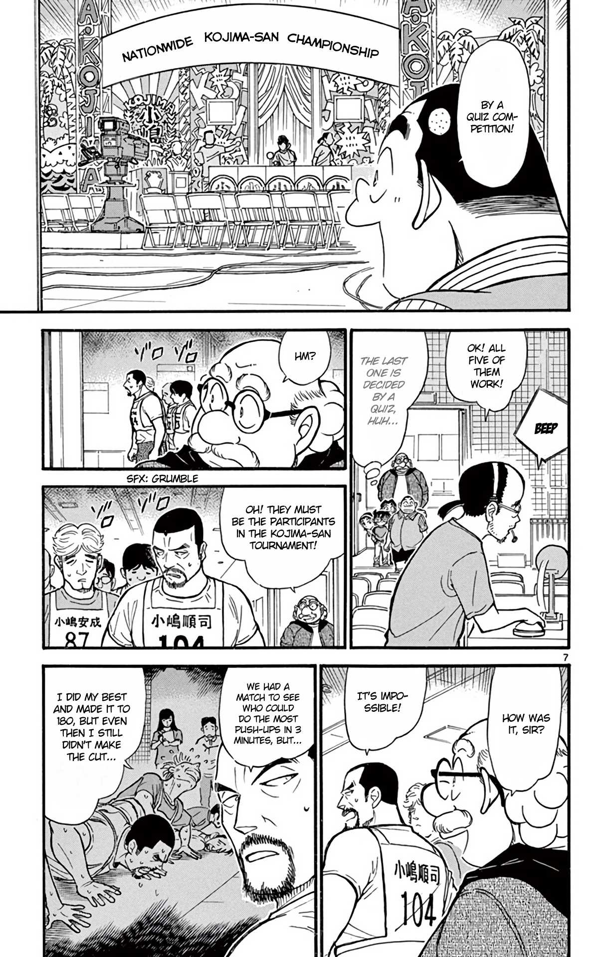 Detective Conan Chapter 658 page 8 - Chapter 658: Boar, Deer, Butterfly