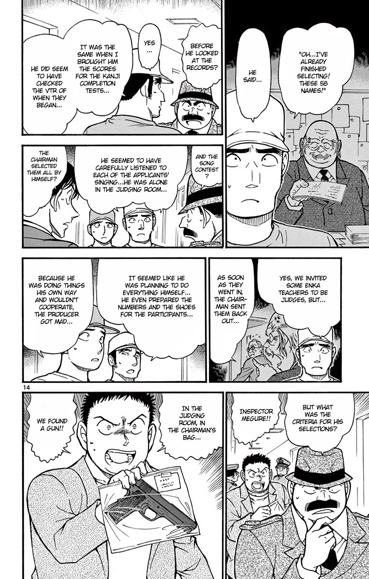Detective Conan Chapter 659 page 15 - Chapter 659: 801, Shakuhachi & an Item