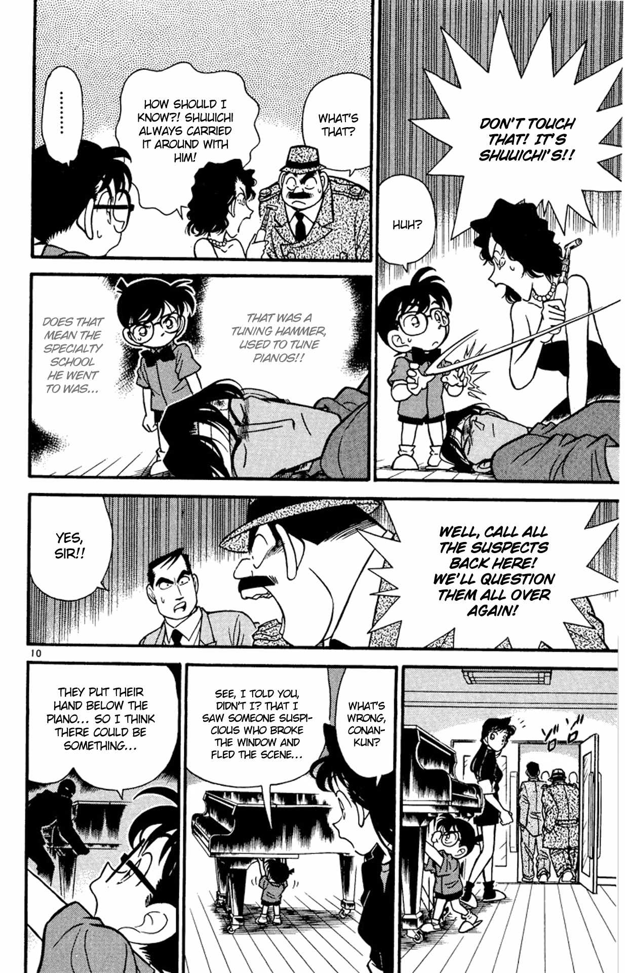 Detective Conan Chapter 66 page 11 - Chapter 66: The Blood-stained Button