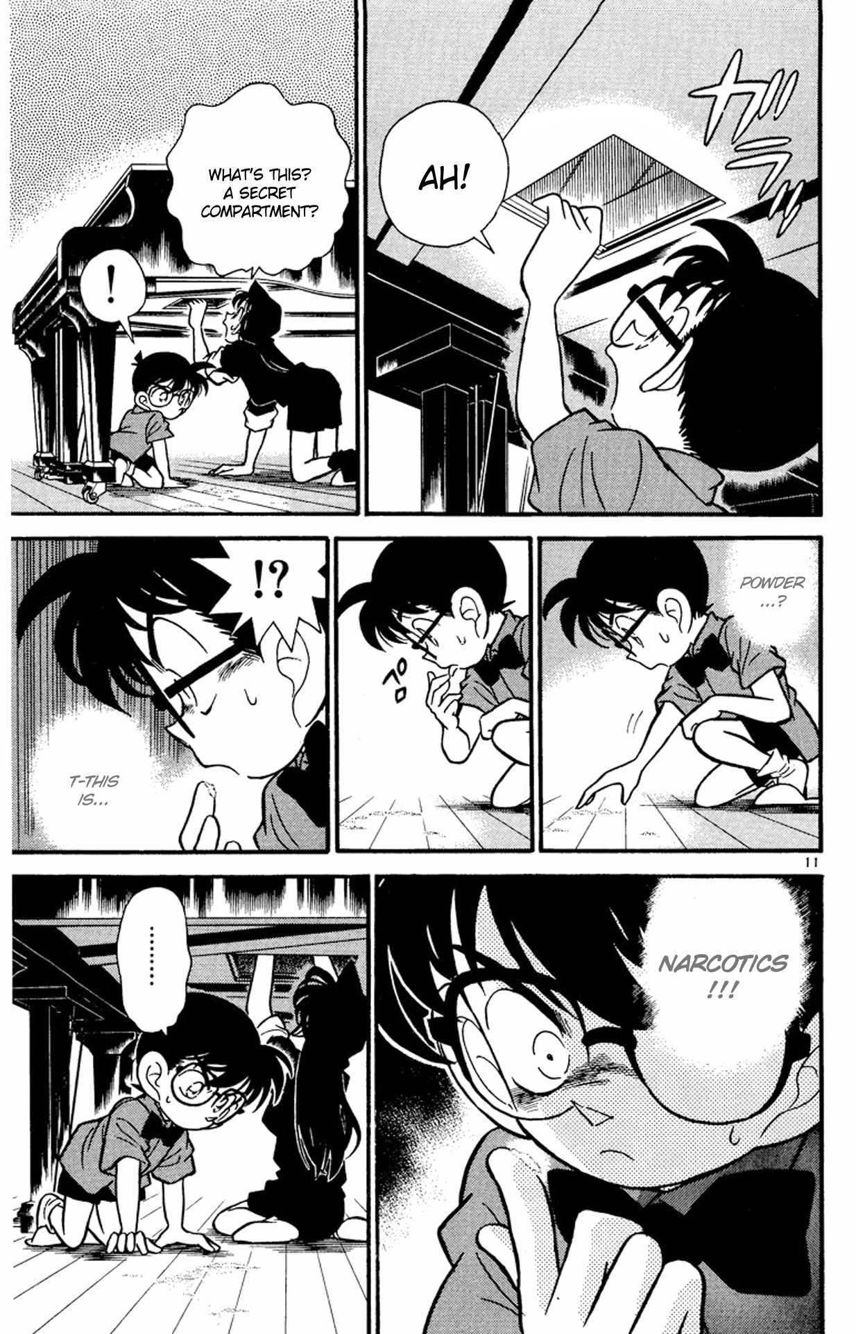 Detective Conan Chapter 66 page 12 - Chapter 66: The Blood-stained Button