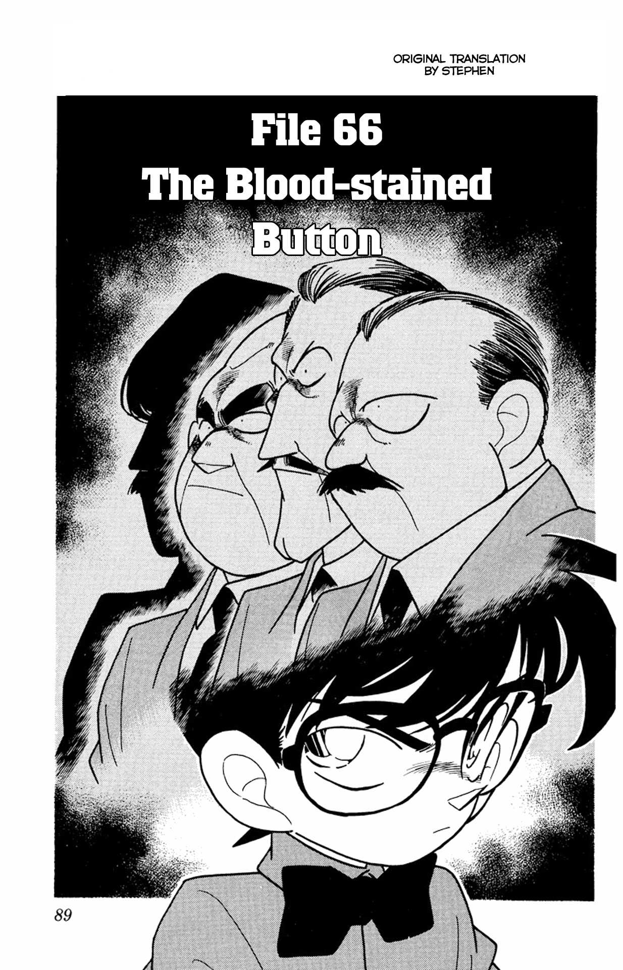 Detective Conan Chapter 66 page 2 - Chapter 66: The Blood-stained Button