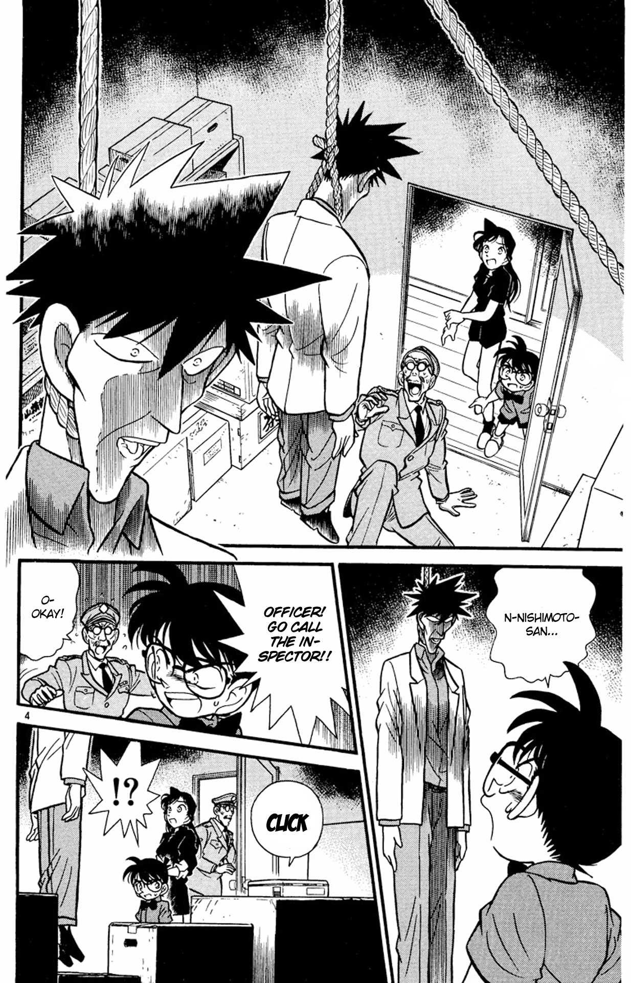 Detective Conan Chapter 66 page 5 - Chapter 66: The Blood-stained Button