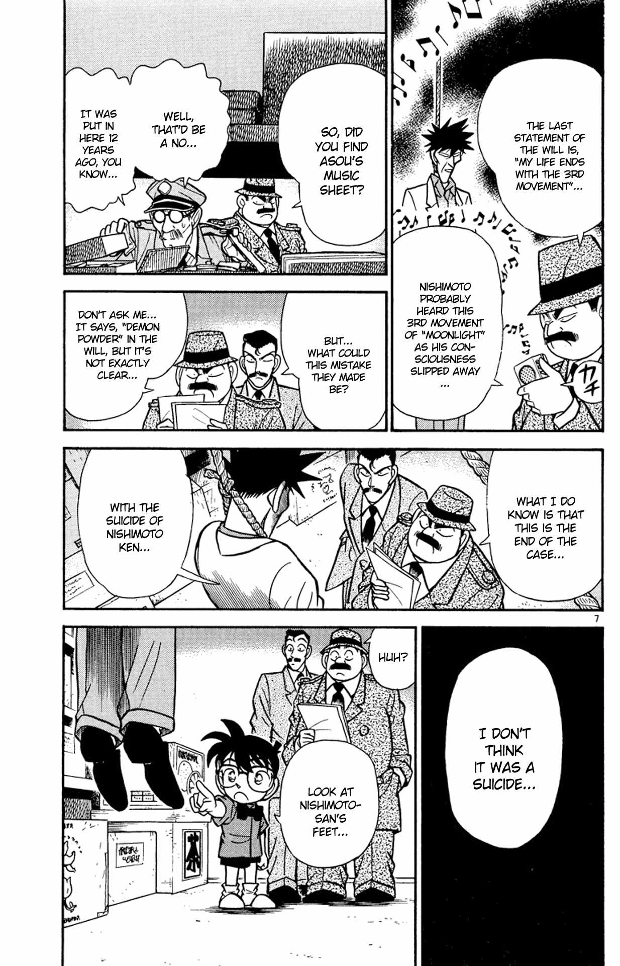 Detective Conan Chapter 66 page 8 - Chapter 66: The Blood-stained Button