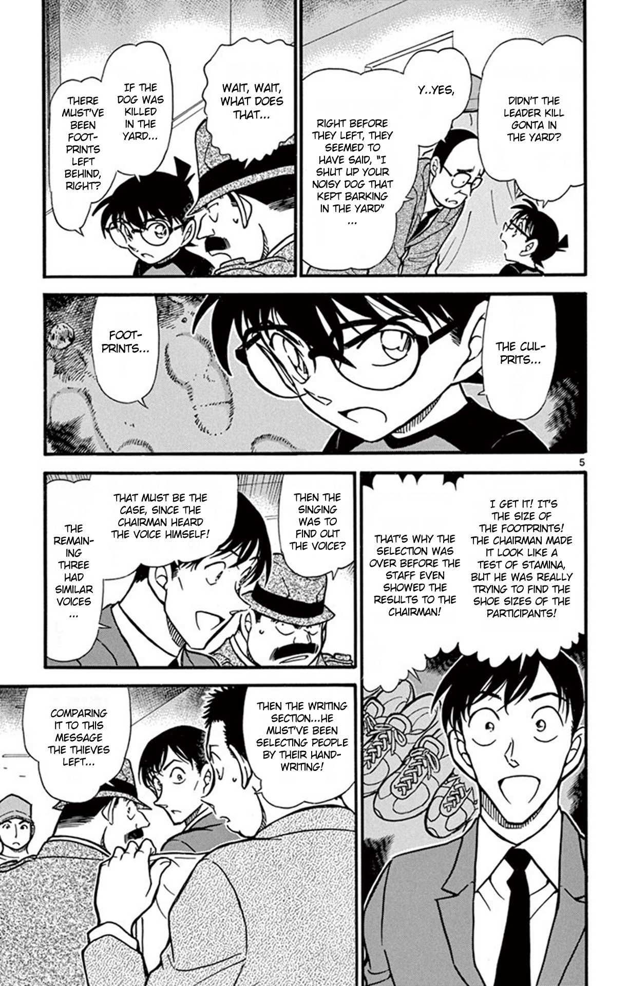 Detective Conan Chapter 660 page 6 - Chapter 660: The Purpose of the Championship