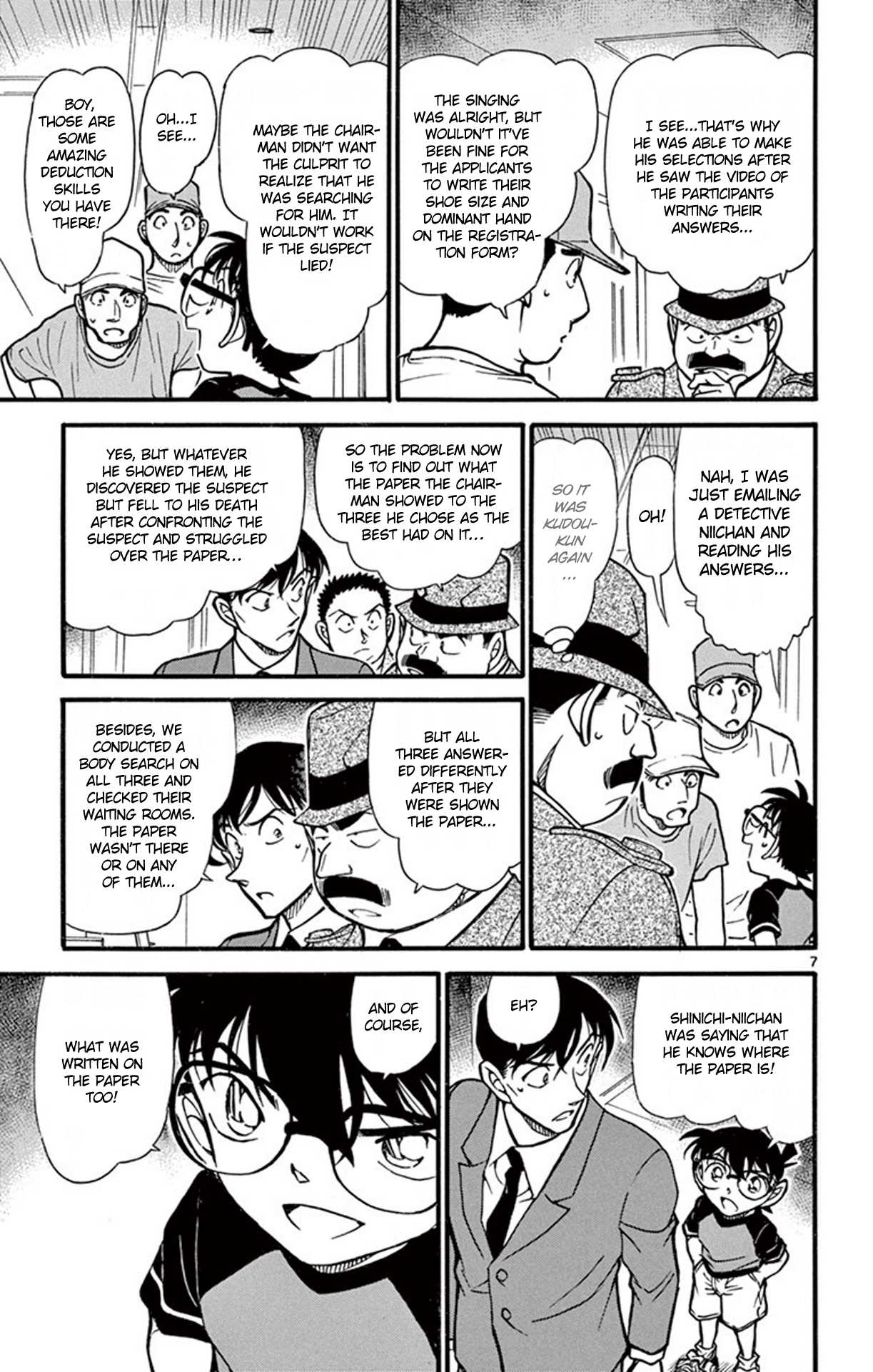 Detective Conan Chapter 660 page 8 - Chapter 660: The Purpose of the Championship