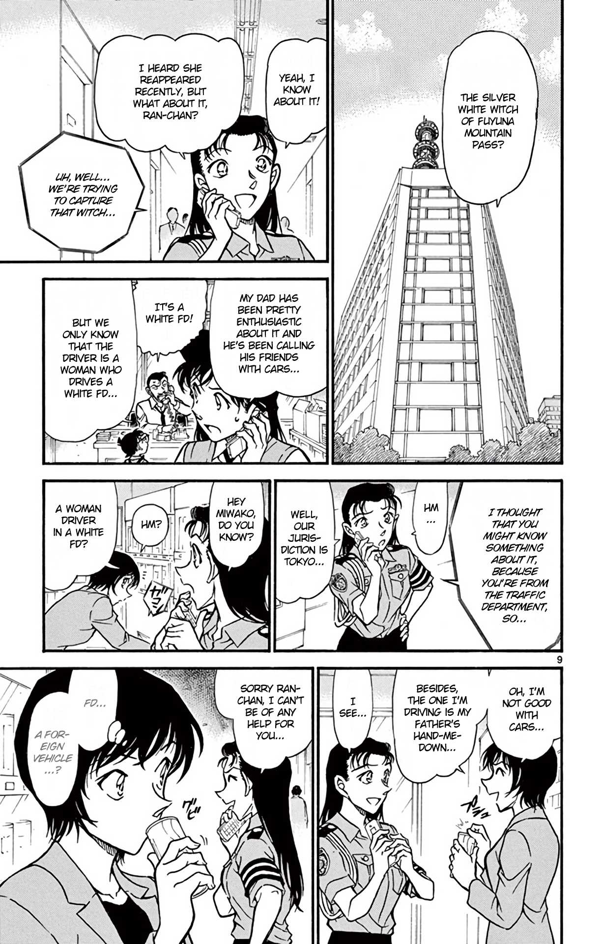 Detective Conan Chapter 661 page 10 - Chapter 661: The Silver White Witch