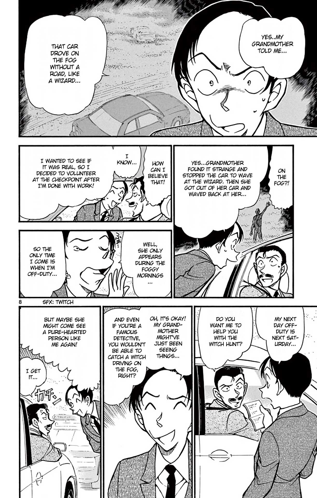 Detective Conan Chapter 661 page 9 - Chapter 661: The Silver White Witch