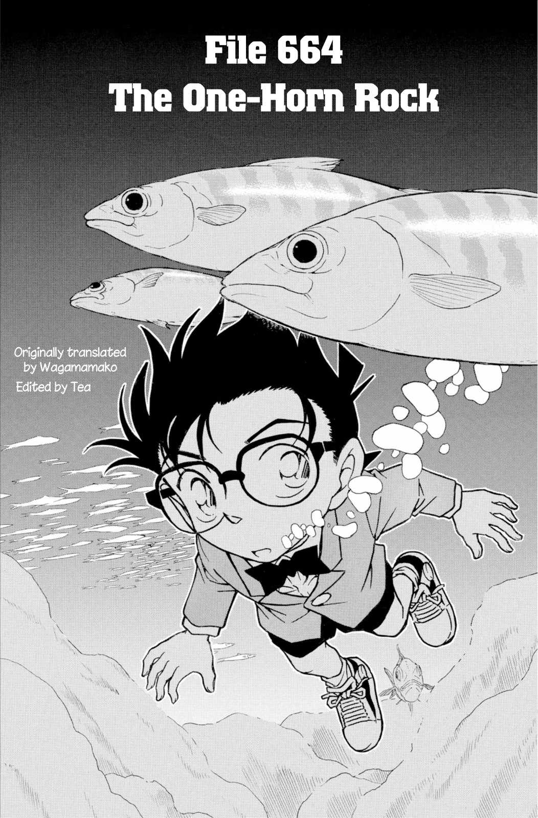 Detective Conan Chapter 664 page 2 - Chapter 664: The One-horn Rock