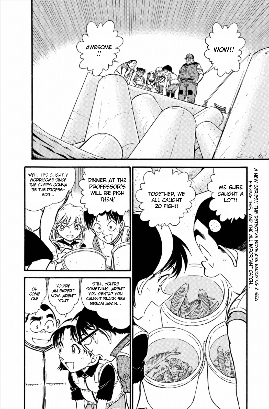 Detective Conan Chapter 664 page 3 - Chapter 664: The One-horn Rock