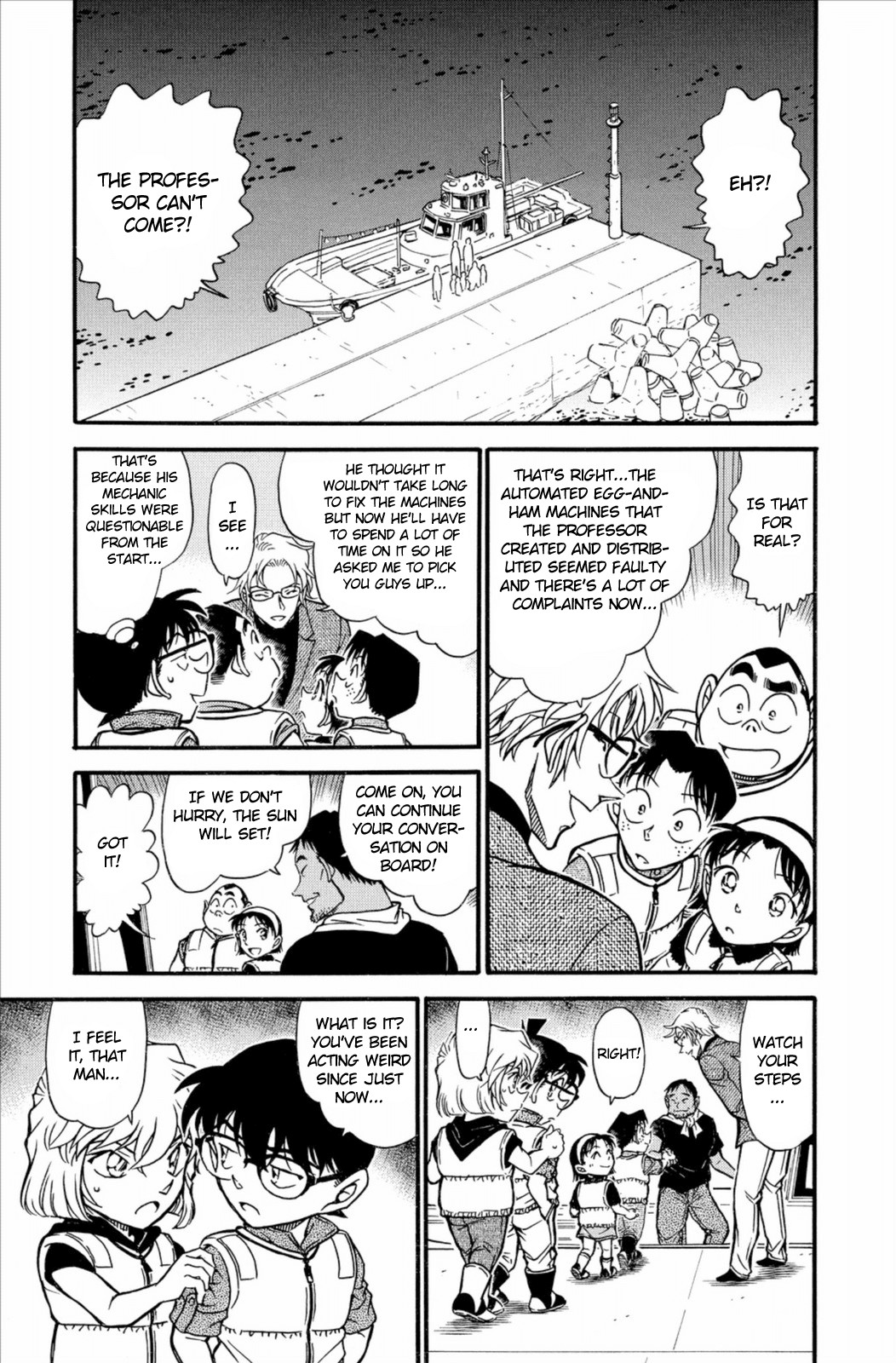 Detective Conan Chapter 664 page 6 - Chapter 664: The One-horn Rock