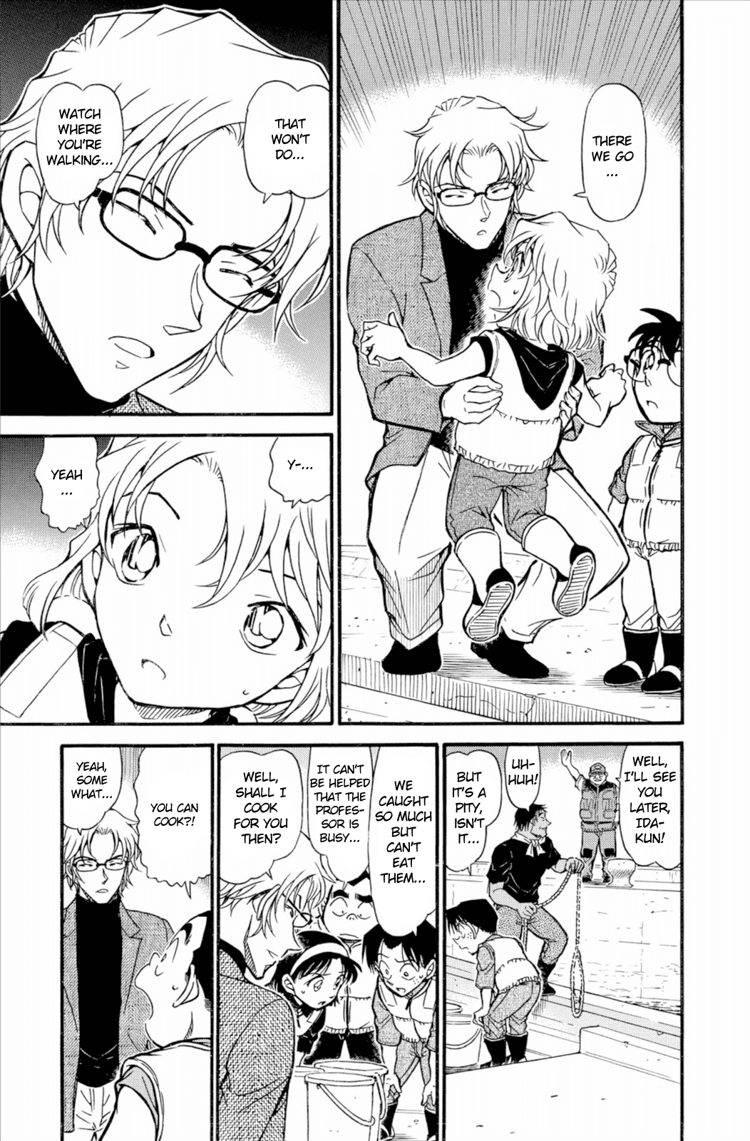 Detective Conan Chapter 664 page 8 - Chapter 664: The One-horn Rock