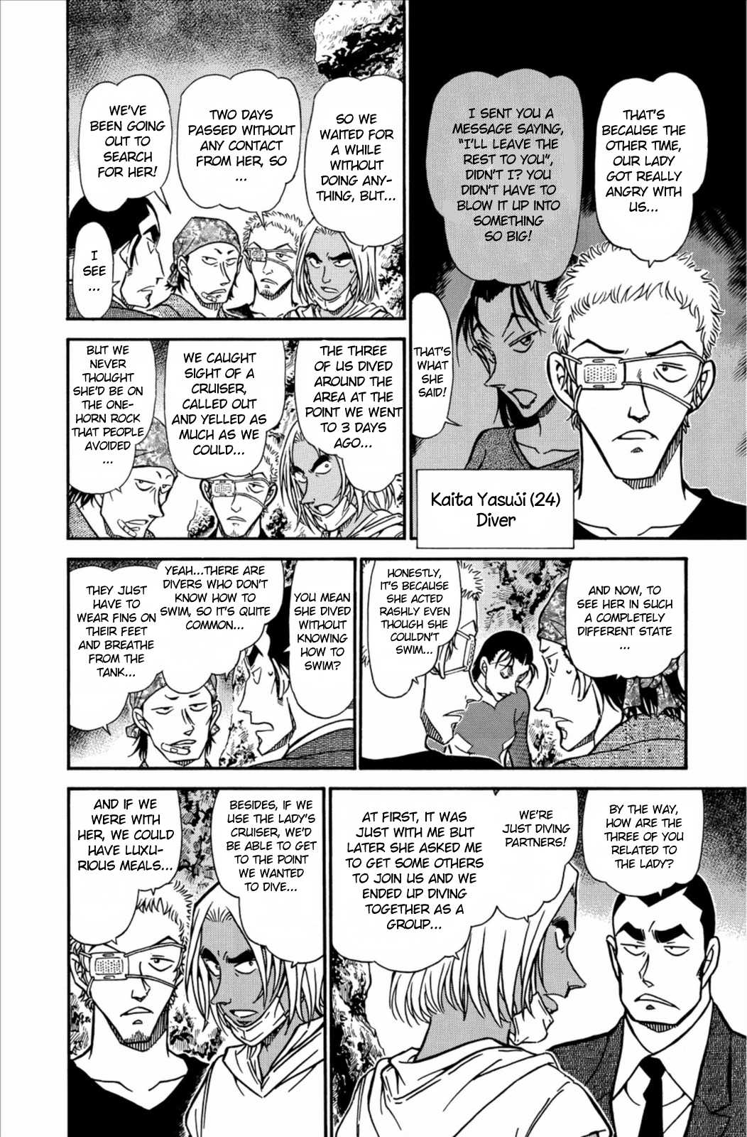 Detective Conan Chapter 665 page 11 - Chapter 665: Mackerel, Carp, Sea Bream, Flounder